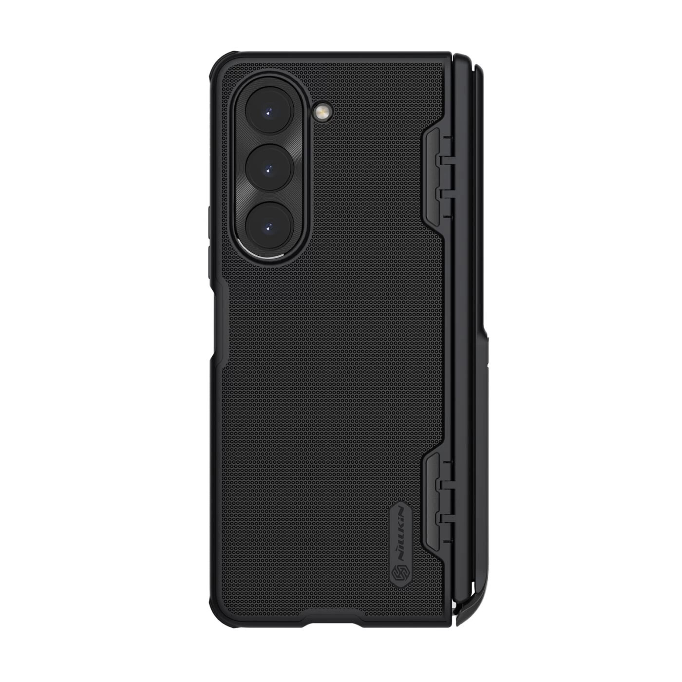 Super Frosted Shield Fold with Kickstand Samsung Galaxy Z Fold 5, noir