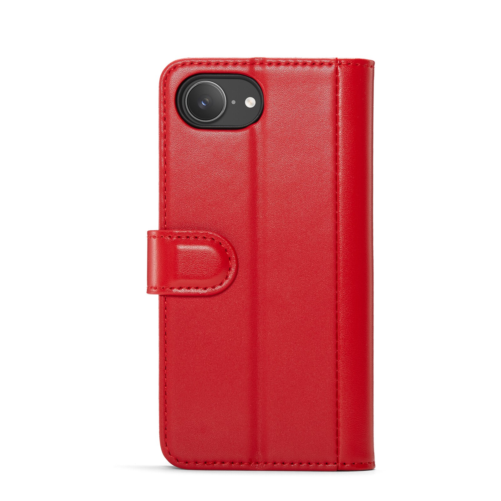 Étui en cuir veritable iPhone 16e, Rouge