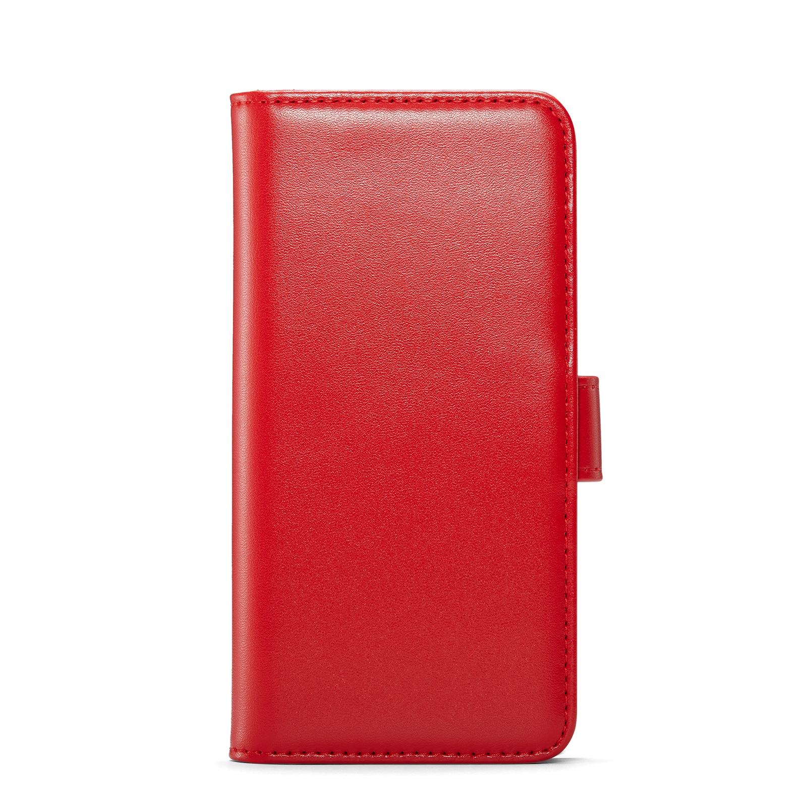 Étui en cuir veritable iPhone 16, Rouge