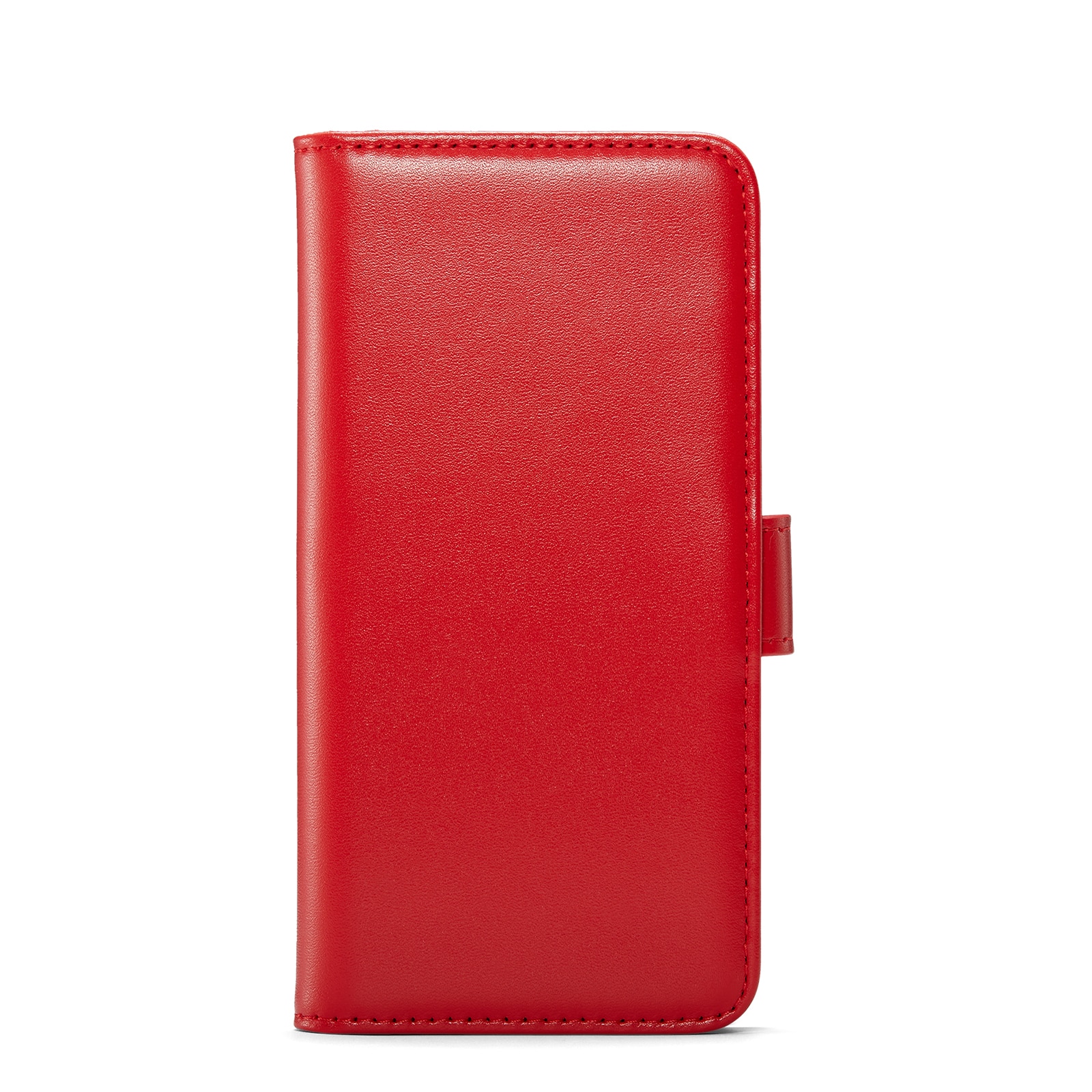 Étui en cuir veritable iPhone 13, Rouge