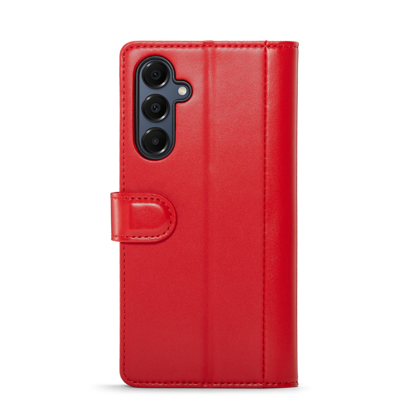 Étui en cuir veritable Samsung Galaxy A16, Rouge