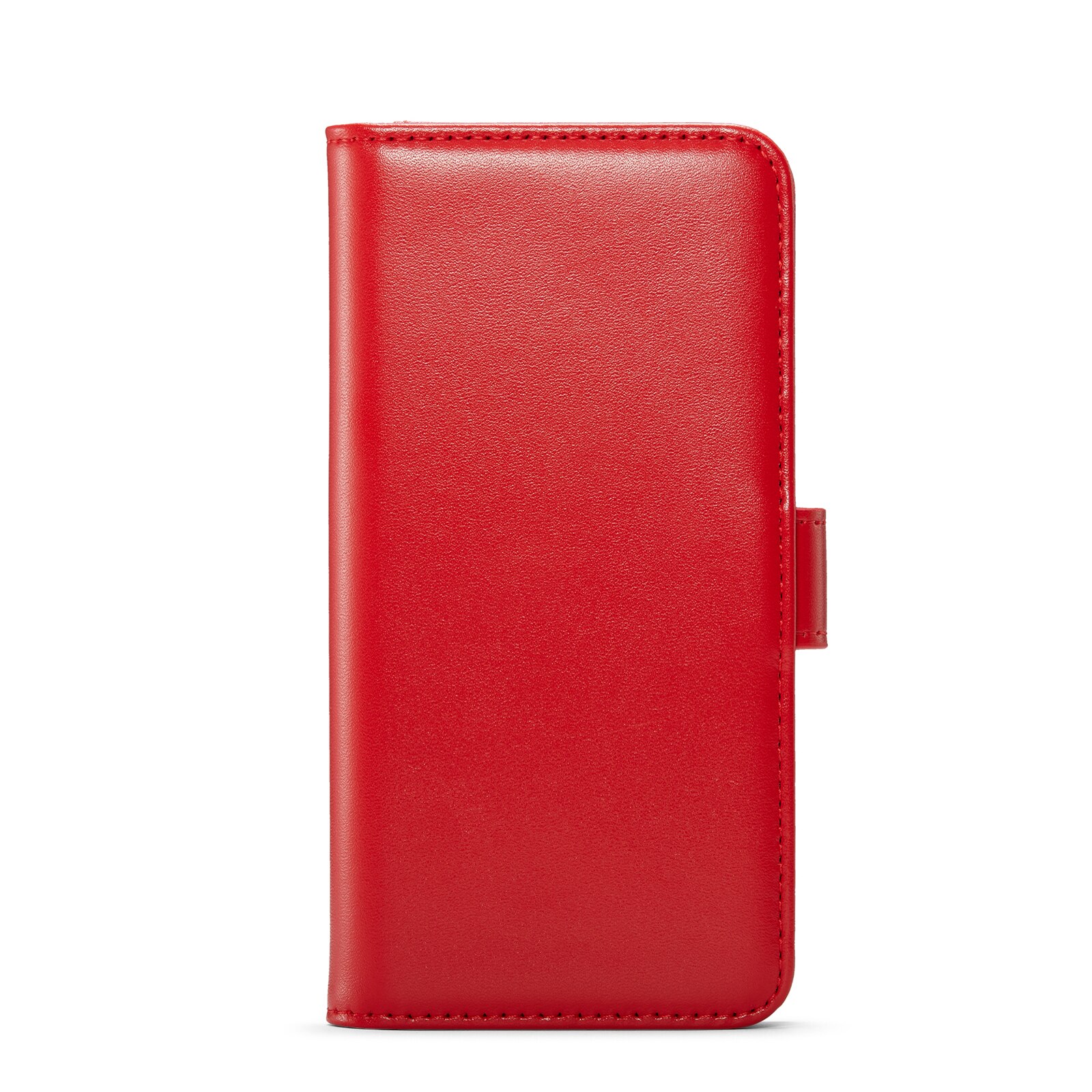 Étui en cuir veritable Samsung Galaxy S25, Rouge