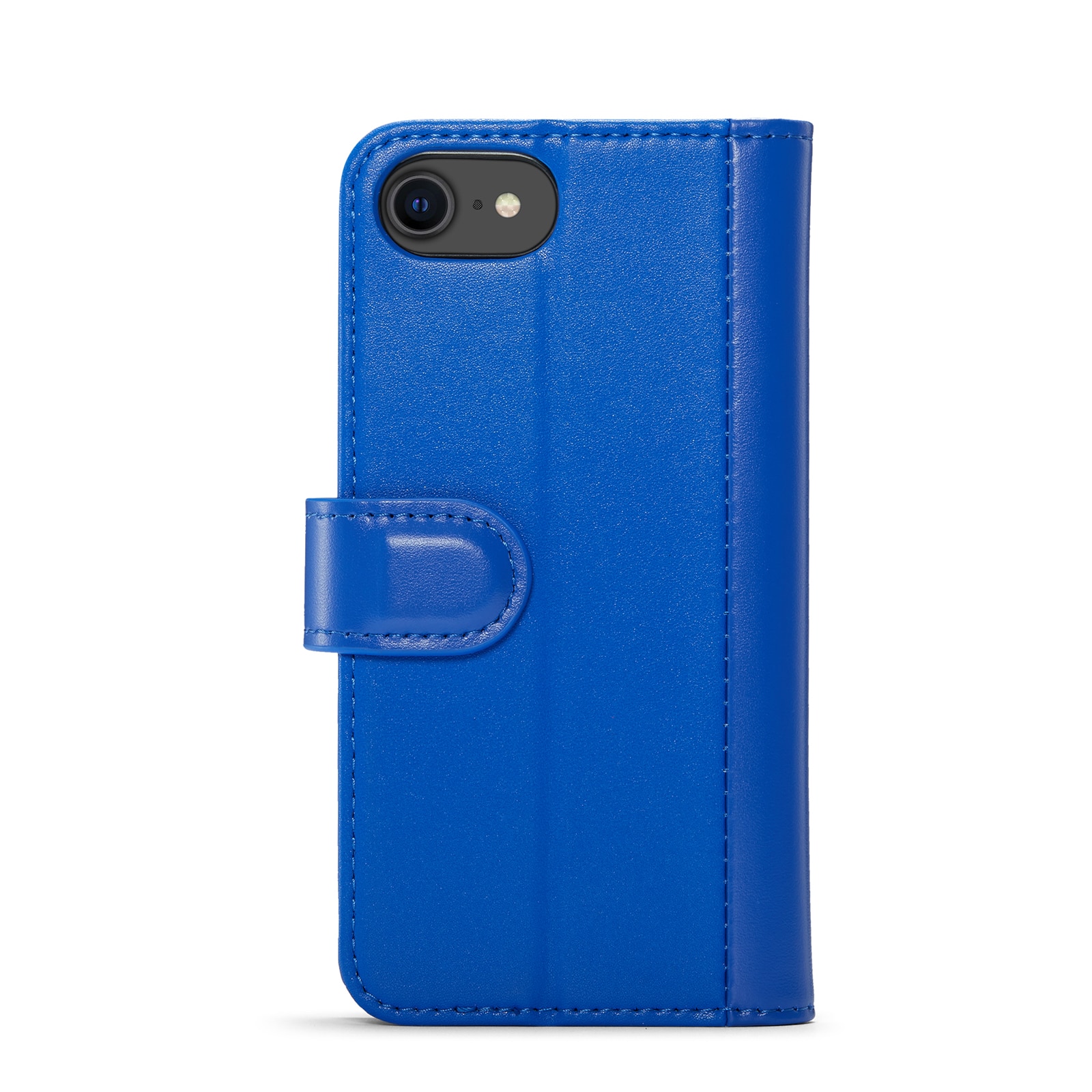 Étui en cuir veritable iPhone 7, Bleu