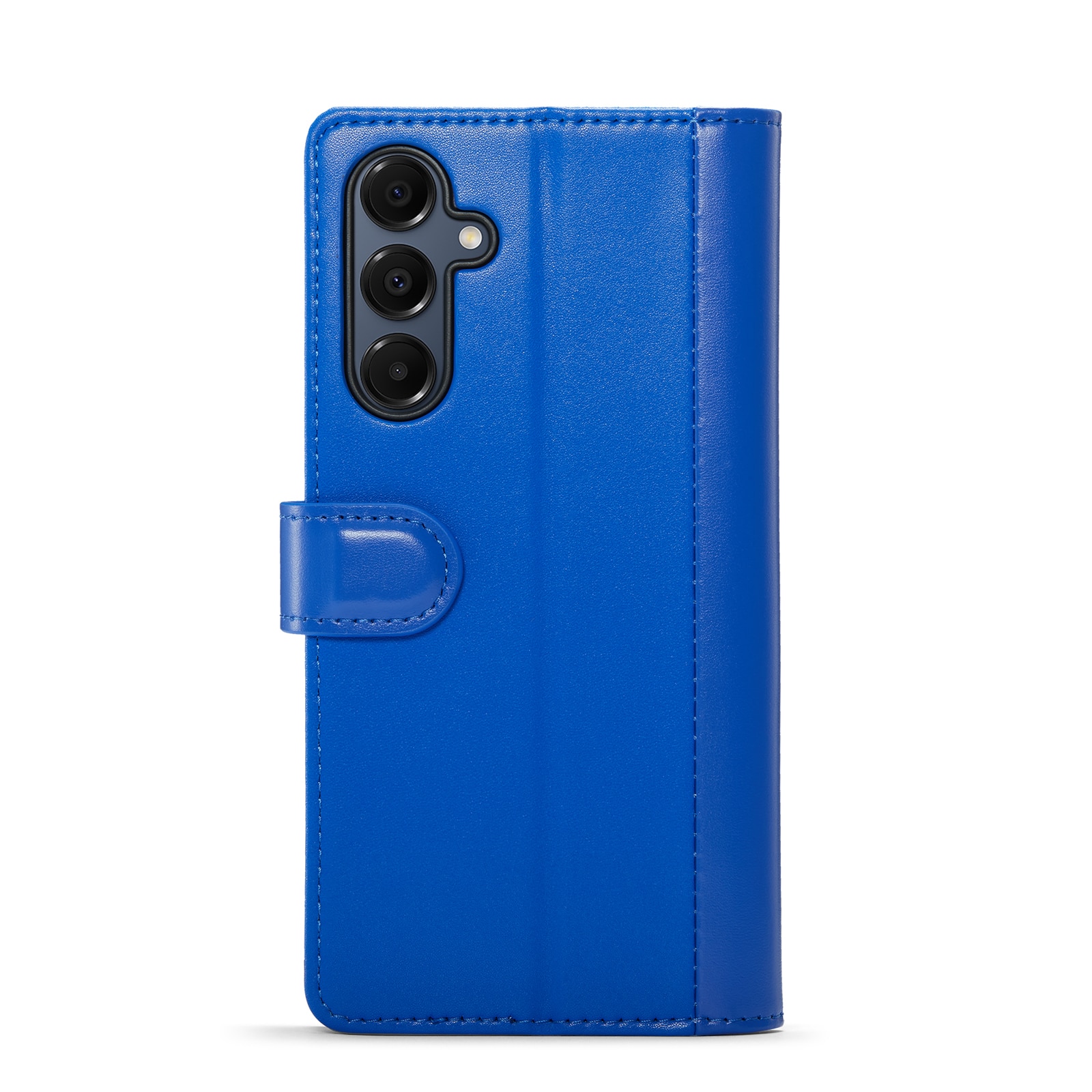Étui en cuir veritable Samsung Galaxy A16, Bleu