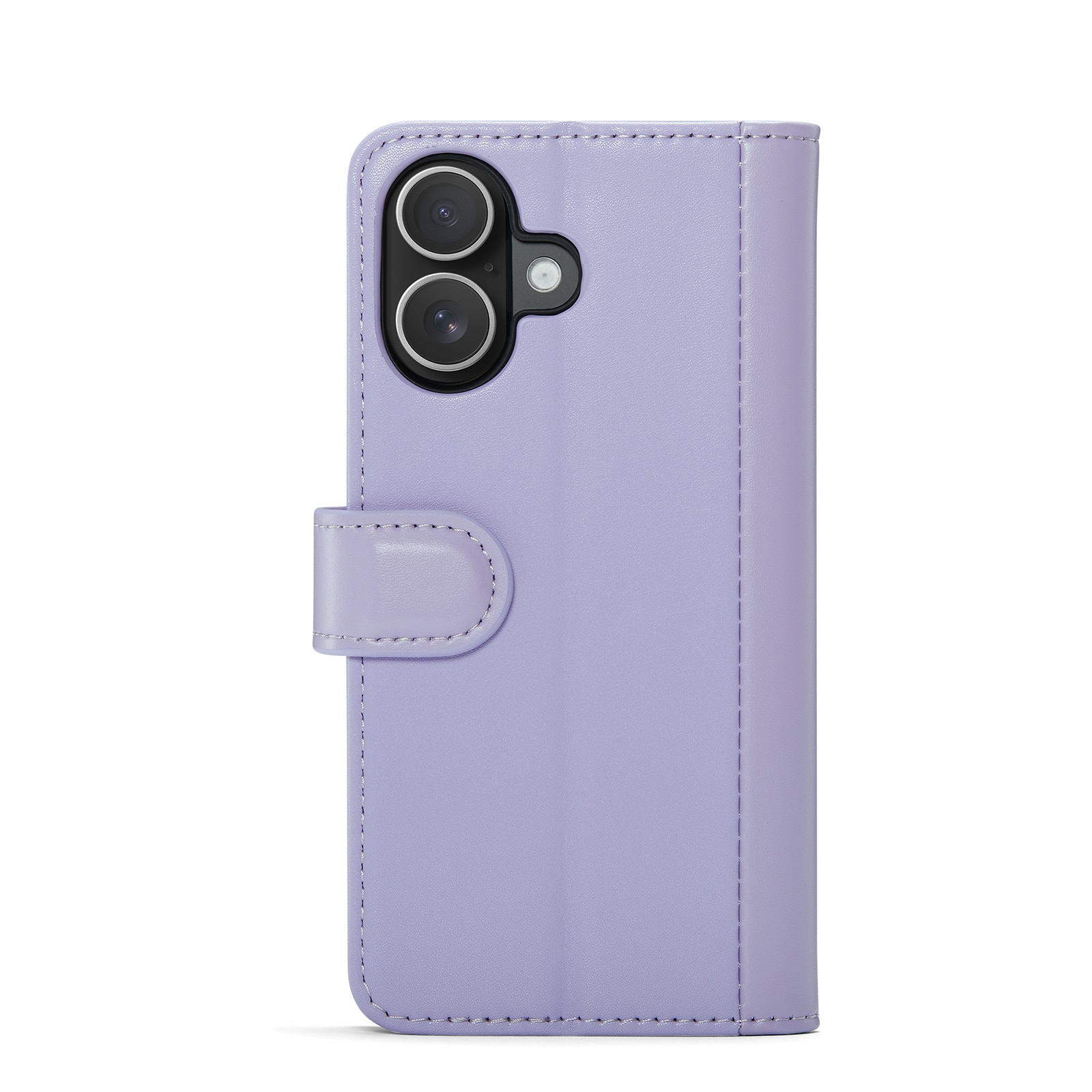 Étui en cuir veritable iPhone 16, Violet
