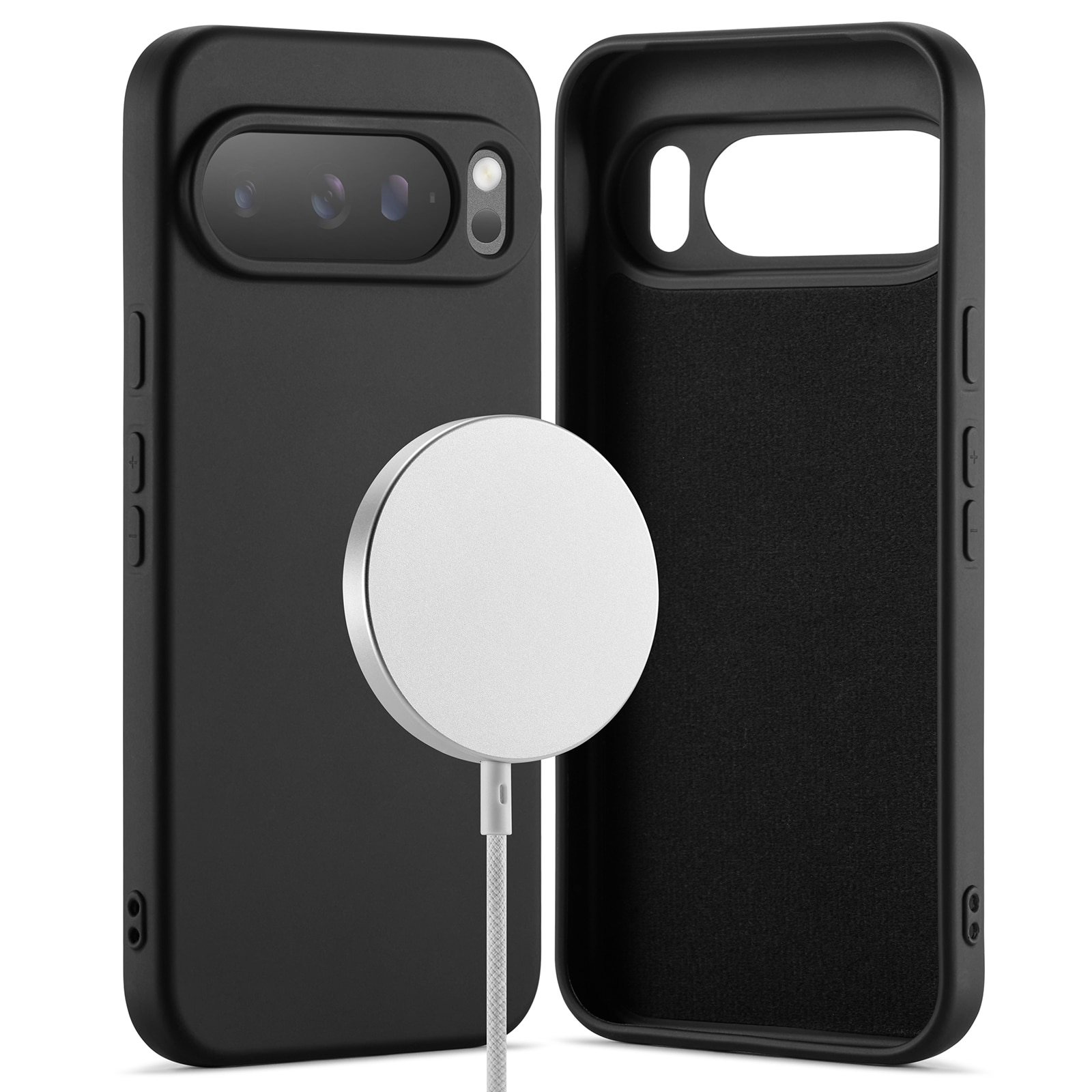 Coque TPU MagSafe Google Pixel 10 Pro XL, Noir
