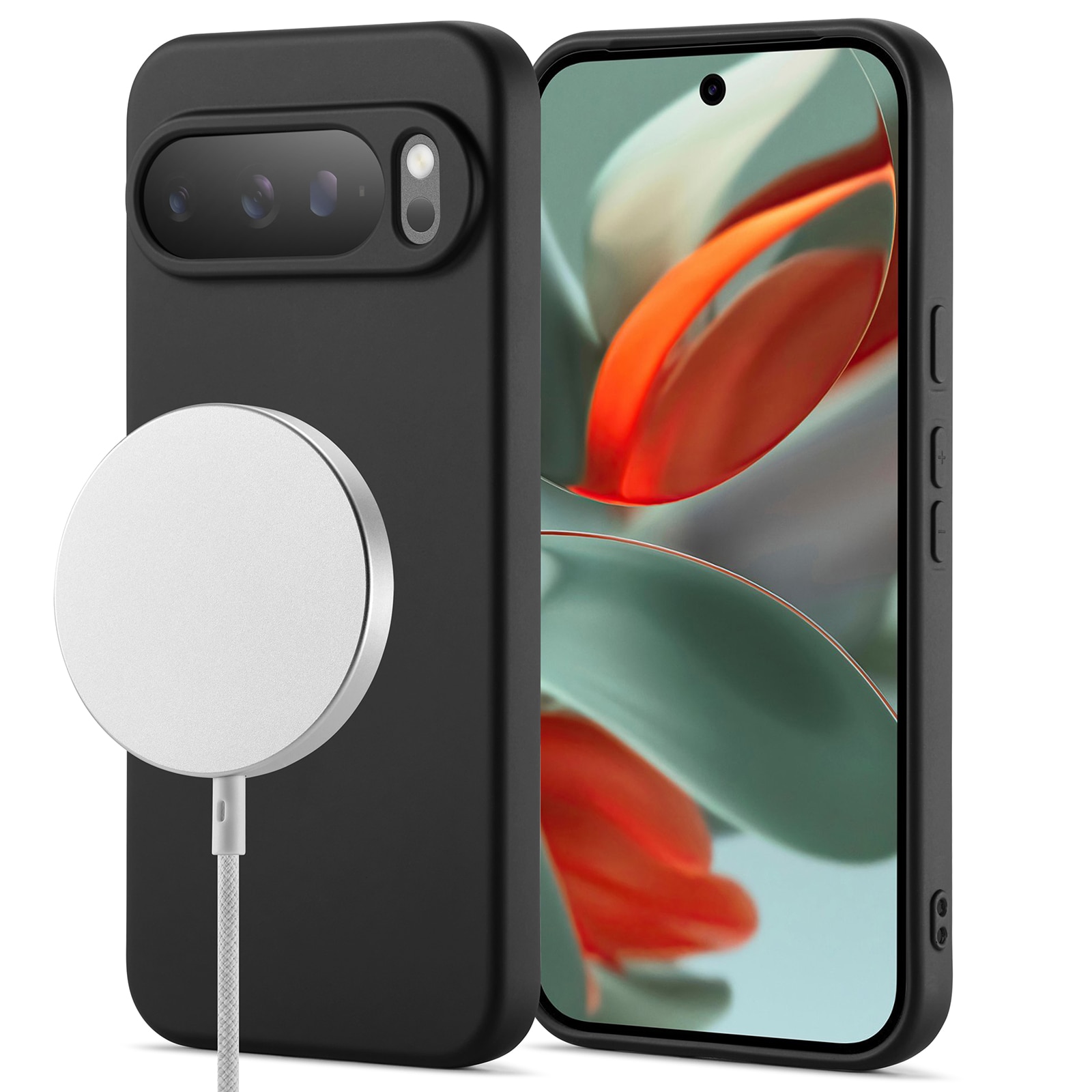 Coque TPU MagSafe Google Pixel 10 Pro, Noir