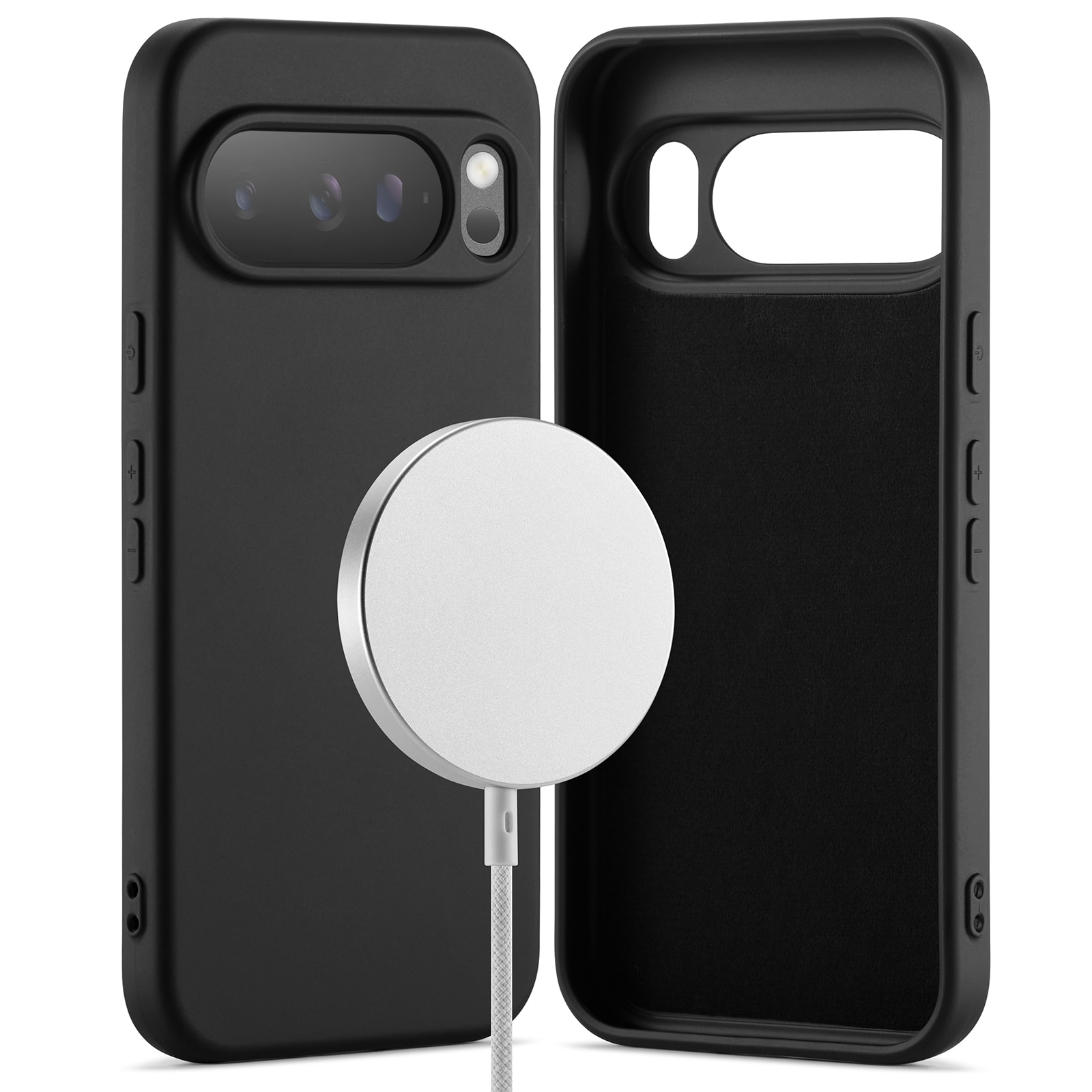 Coque TPU MagSafe Google Pixel 10, Noir