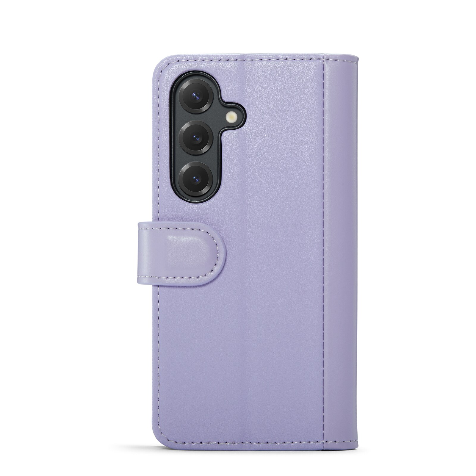 Étui en cuir veritable Samsung Galaxy S25, Violet