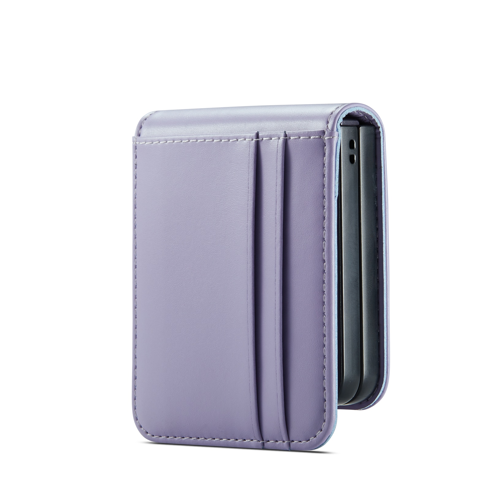 Étui en cuir veritable Samsung Galaxy Z Flip 7, Violet