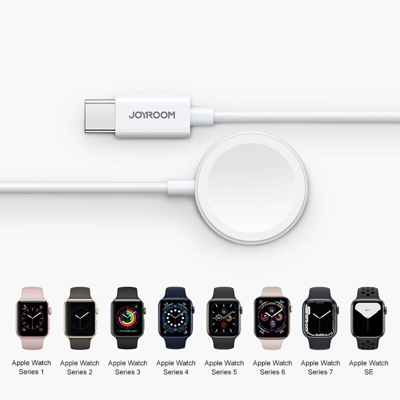 Chargeur complet pour l'Apple Watch - Câble de 1.2m et chargeur mural - Smartline