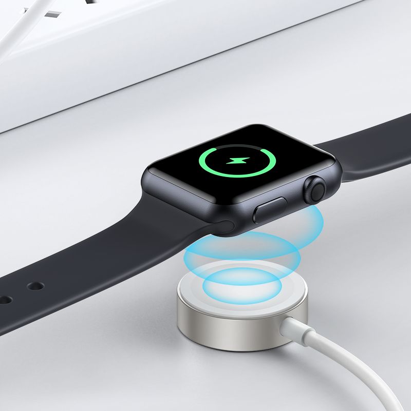 Chargeur complet pour l'Apple Watch - Câble de 1.2m et chargeur mural - Smartline