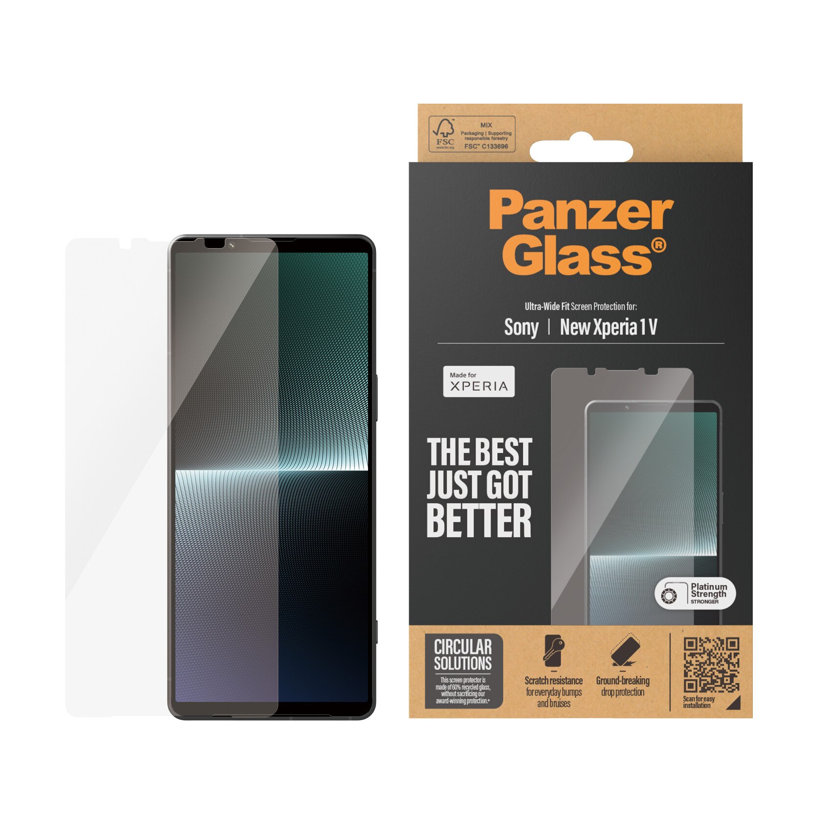 Sony Xperia 1 VI Screen Protector Ultra Wide Fit