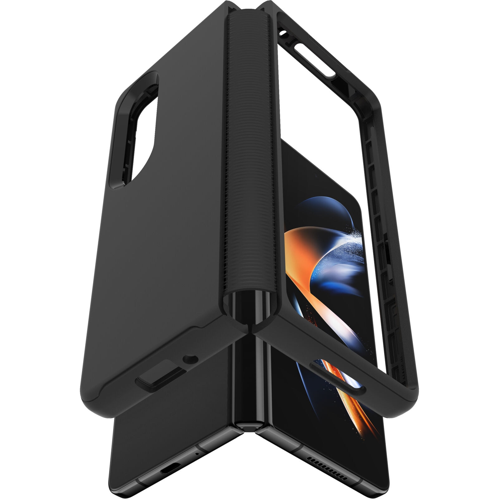 Coque Symmetry Flex Samsung Galaxy Fold 4, noir