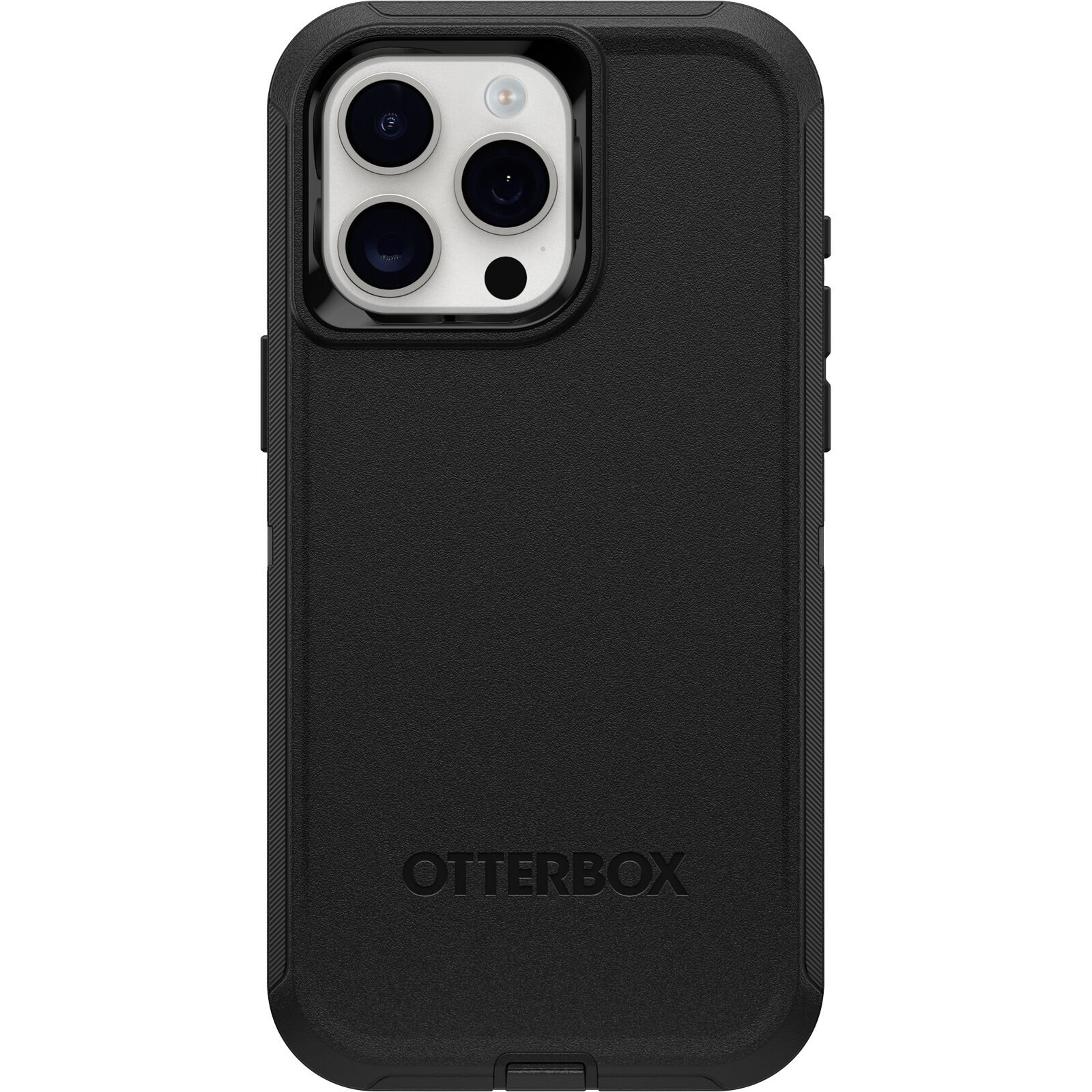 Coque Defender iPhone 15 Pro Max, noir