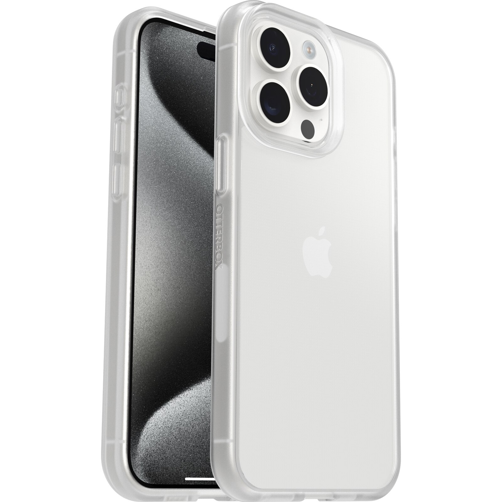 Coque React iPhone 15 Pro Max, Transparent