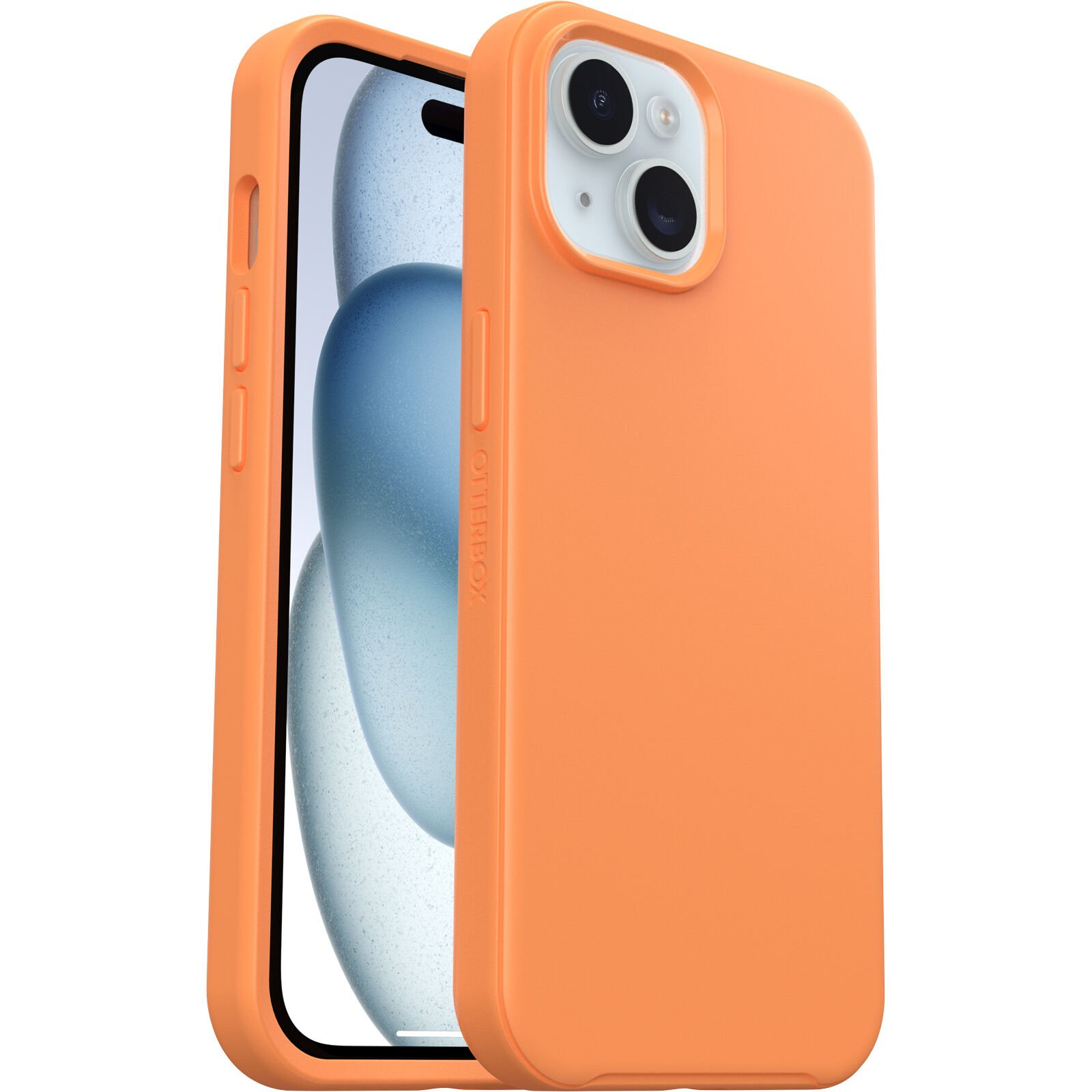 Coque Symmetry Plus MagSafe iPhone 15, orange