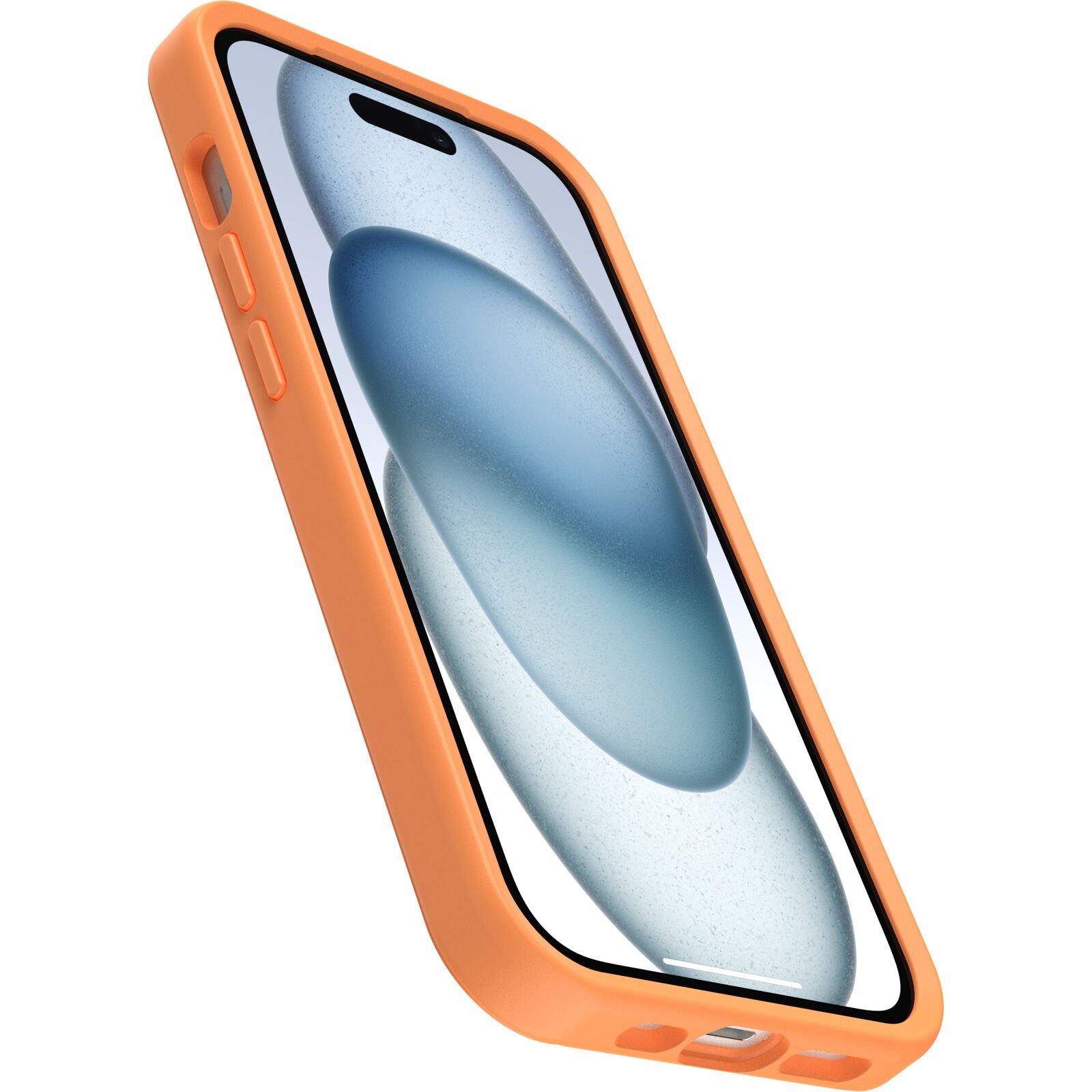 Coque Symmetry Plus MagSafe iPhone 15, orange