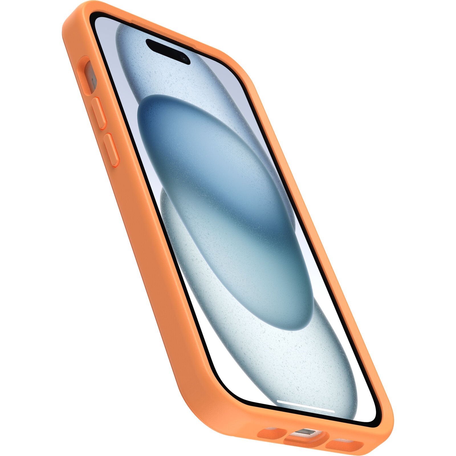 Coque Symmetry Plus MagSafe iPhone 13, orange