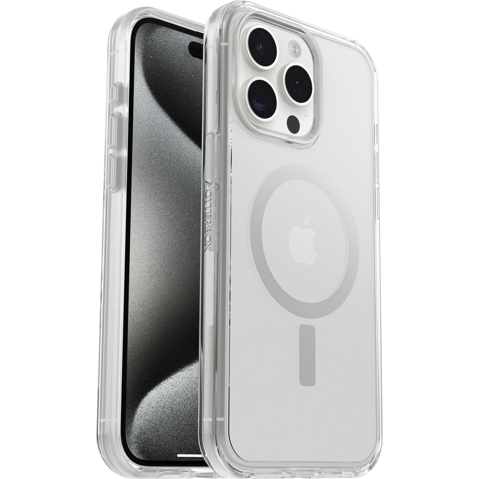 Coque Symmetry Plus MagSafe iPhone 15 Pro Max, Transparent