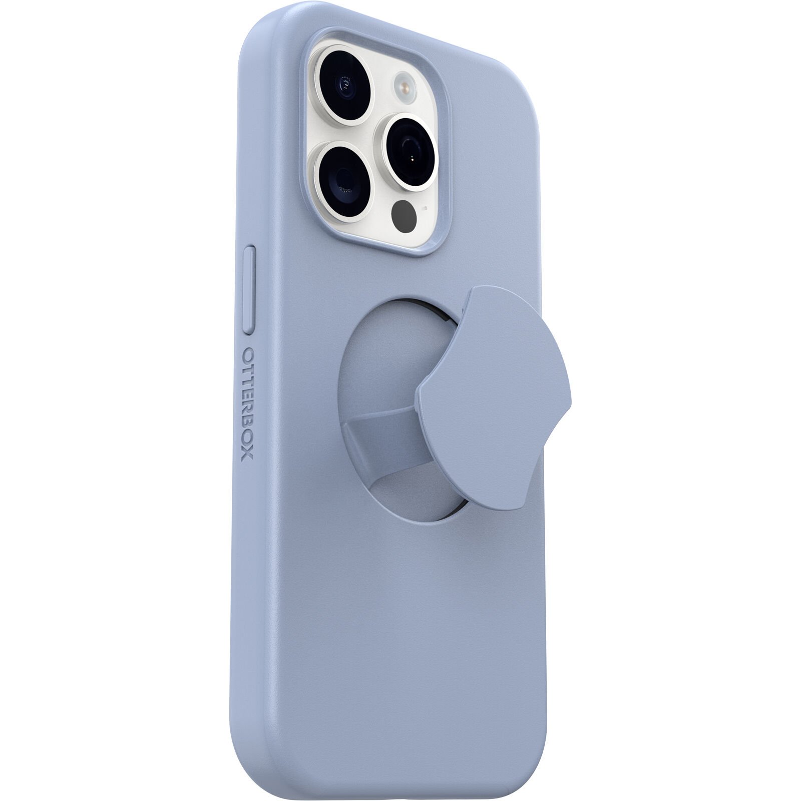 Coque OtterGrip Symmetry iPhone 15 Pro, bleu