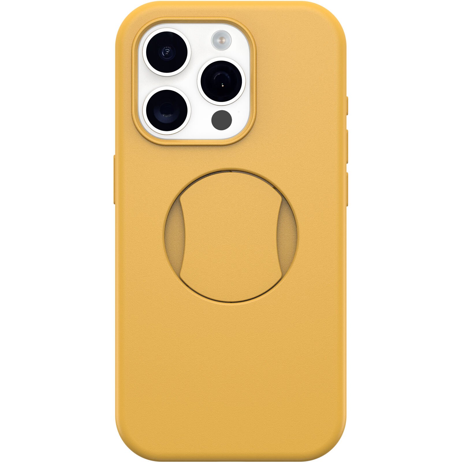 Coque OtterGrip Symmetry iPhone 15 Pro, jaune