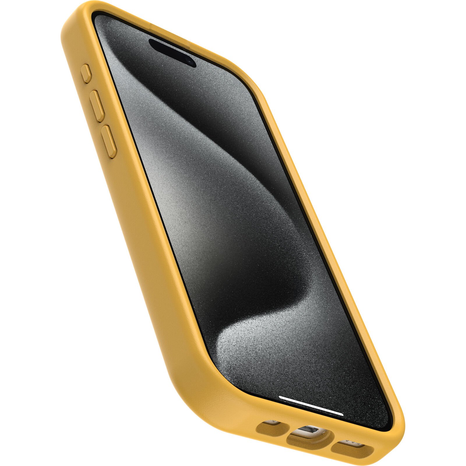 Coque OtterGrip Symmetry iPhone 15 Pro, jaune