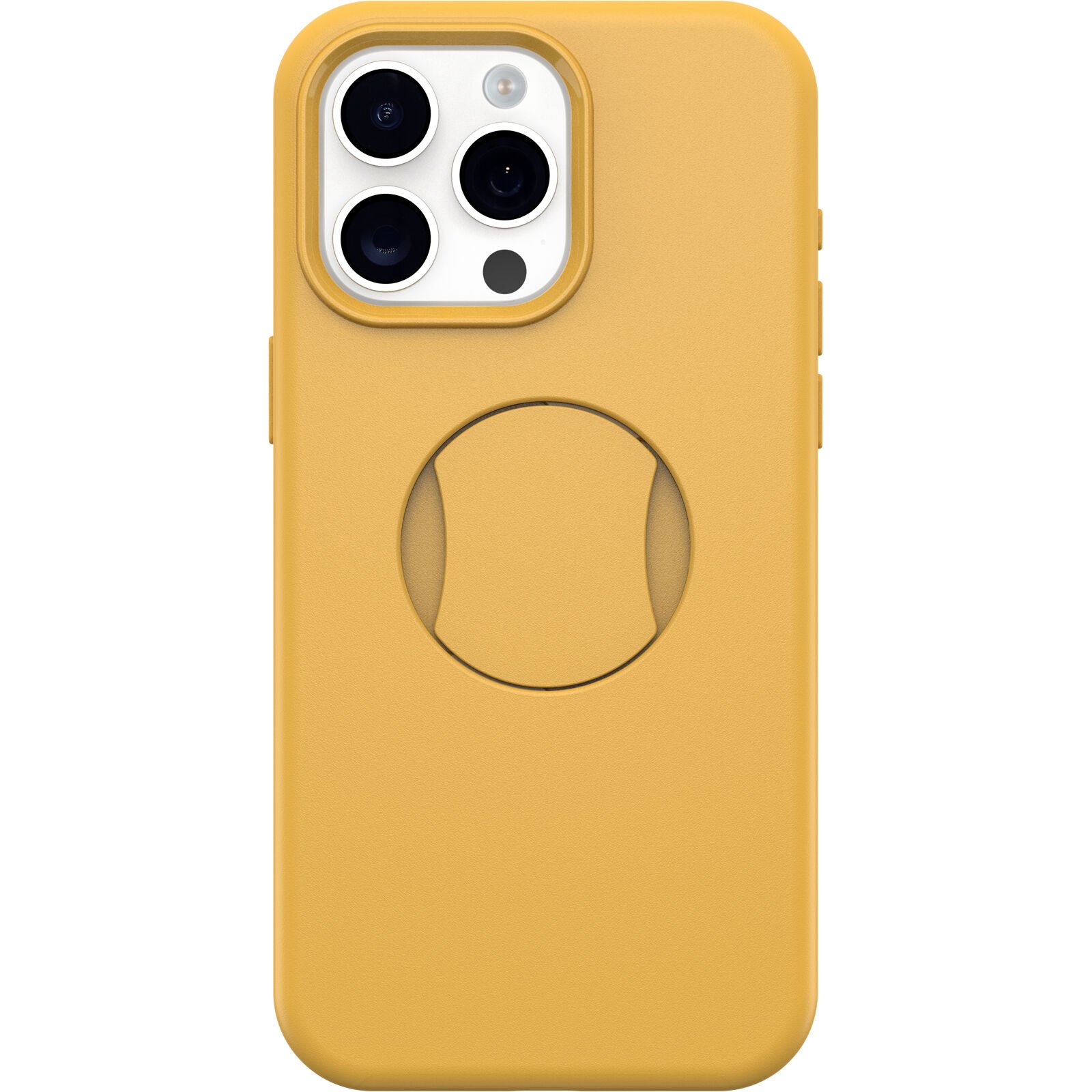 Coque OtterGrip Symmetry iPhone 15 Pro Max, jaune