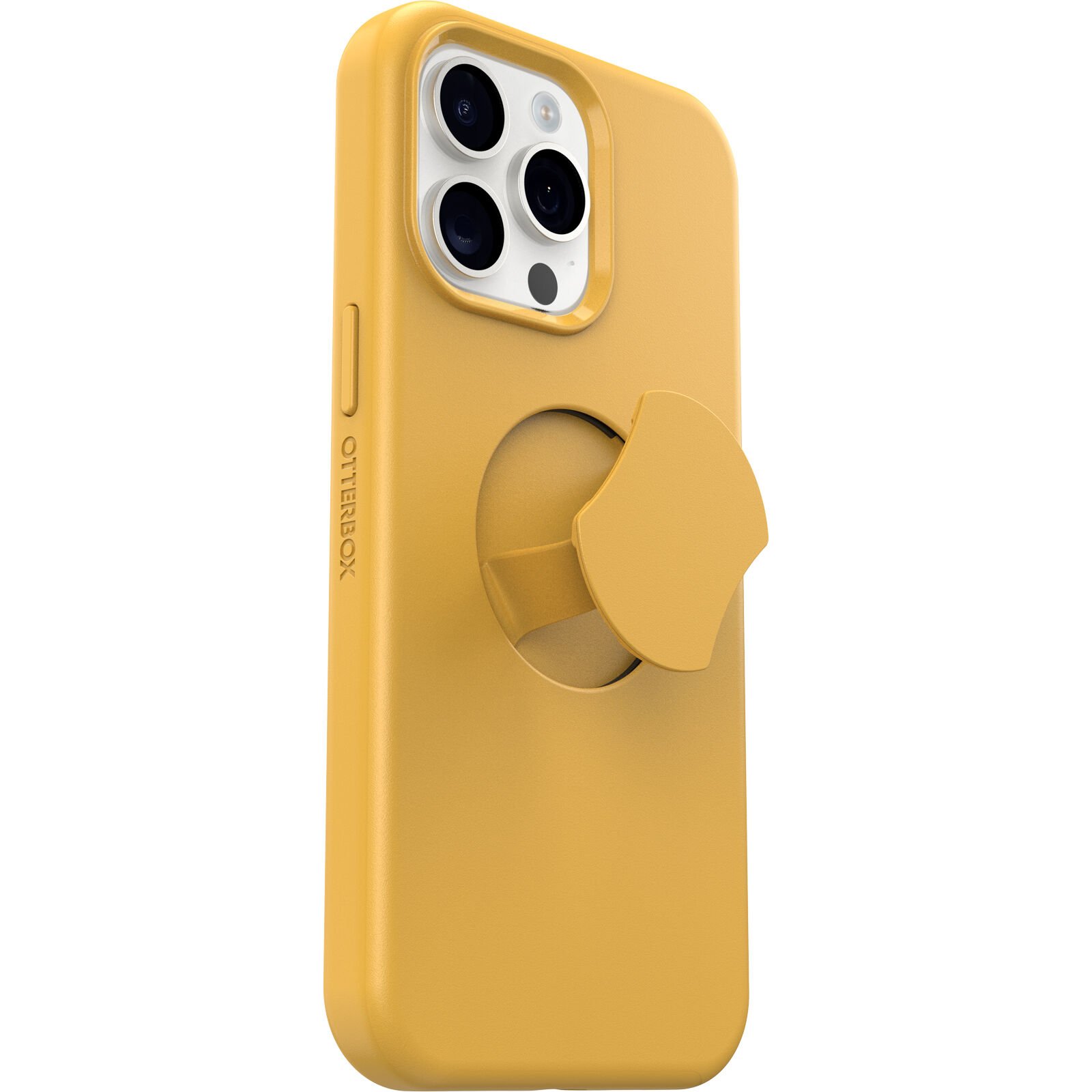 Coque OtterGrip Symmetry iPhone 15 Pro Max, jaune