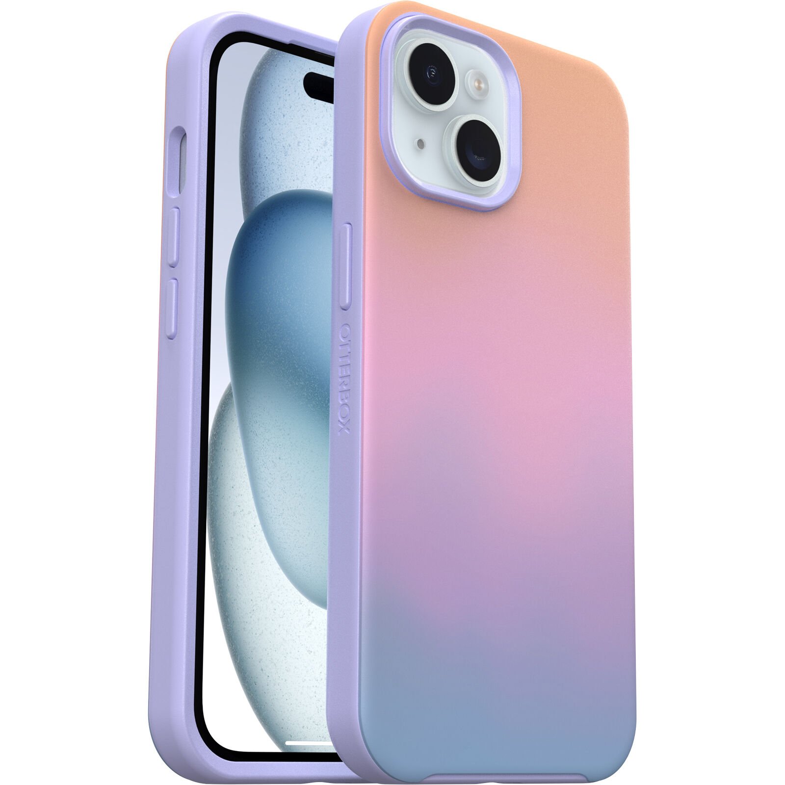 Coque Symmetry Plus MagSafe iPhone 15, Soft Sunset