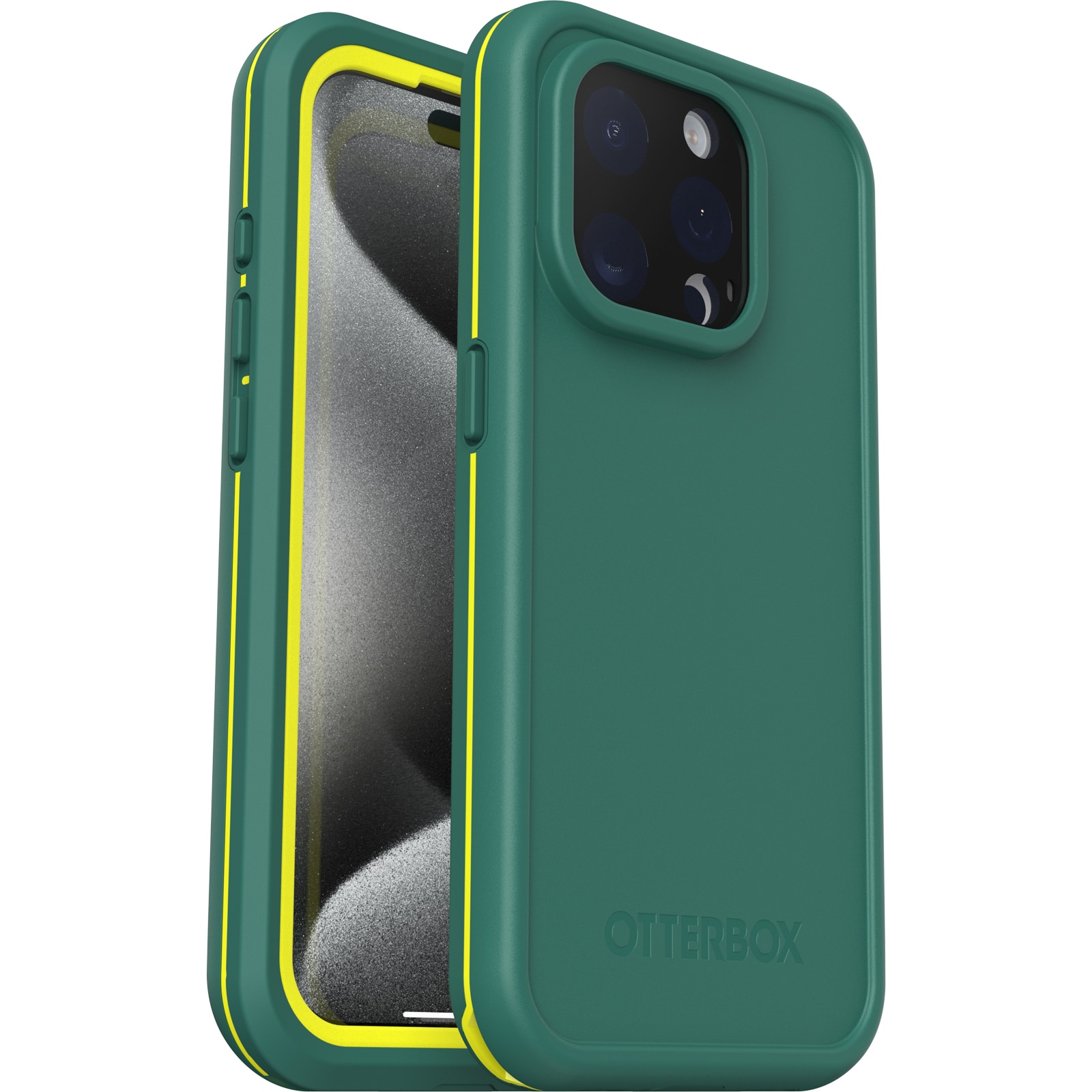 FRE MagSafe Coque iPhone 15 Pro Vert