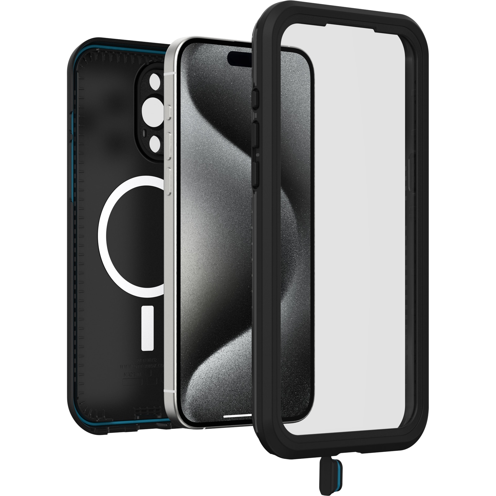 FRE MagSafe Coque iPhone 15 Pro Max Black