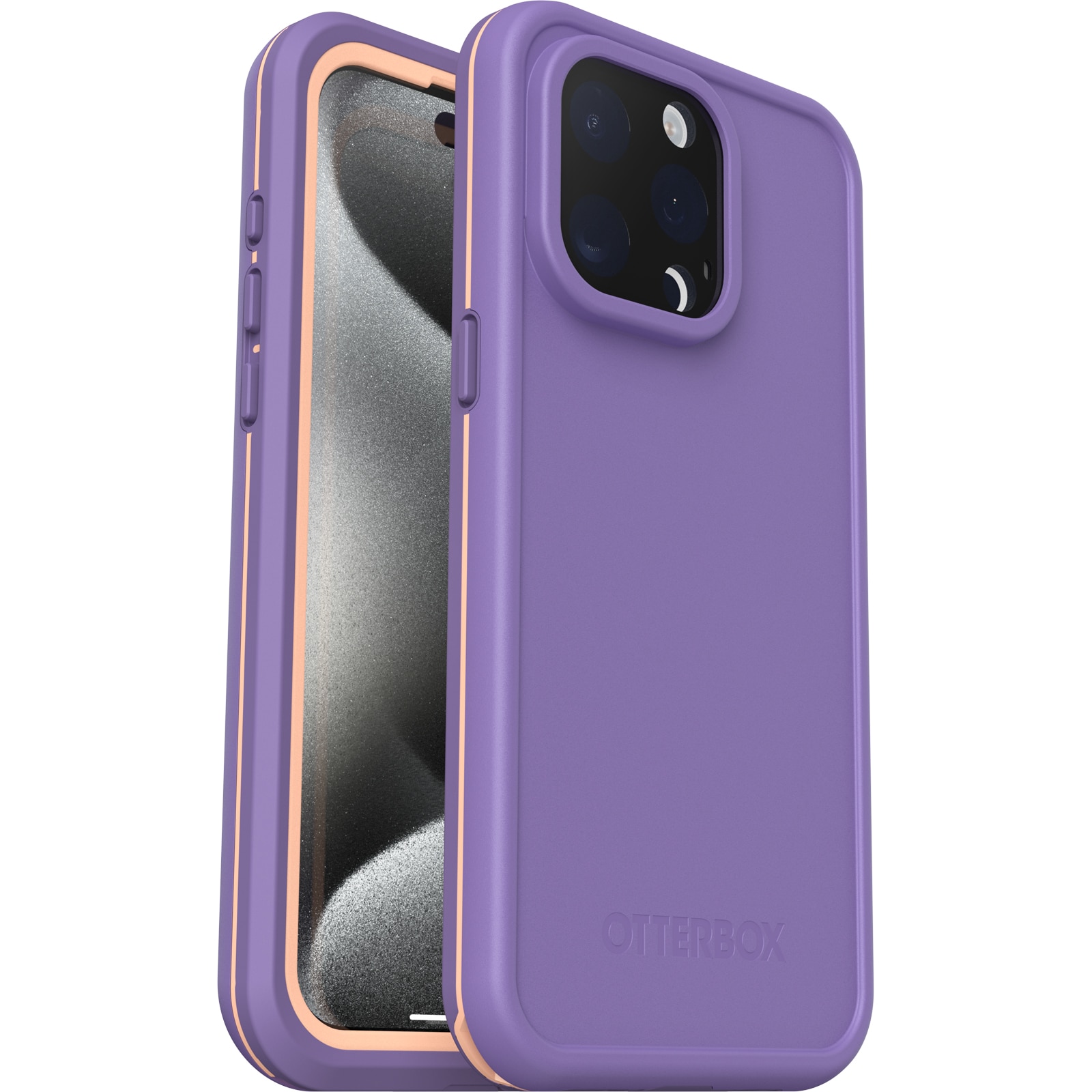 FRE MagSafe Coque iPhone 15 Pro Max Plum