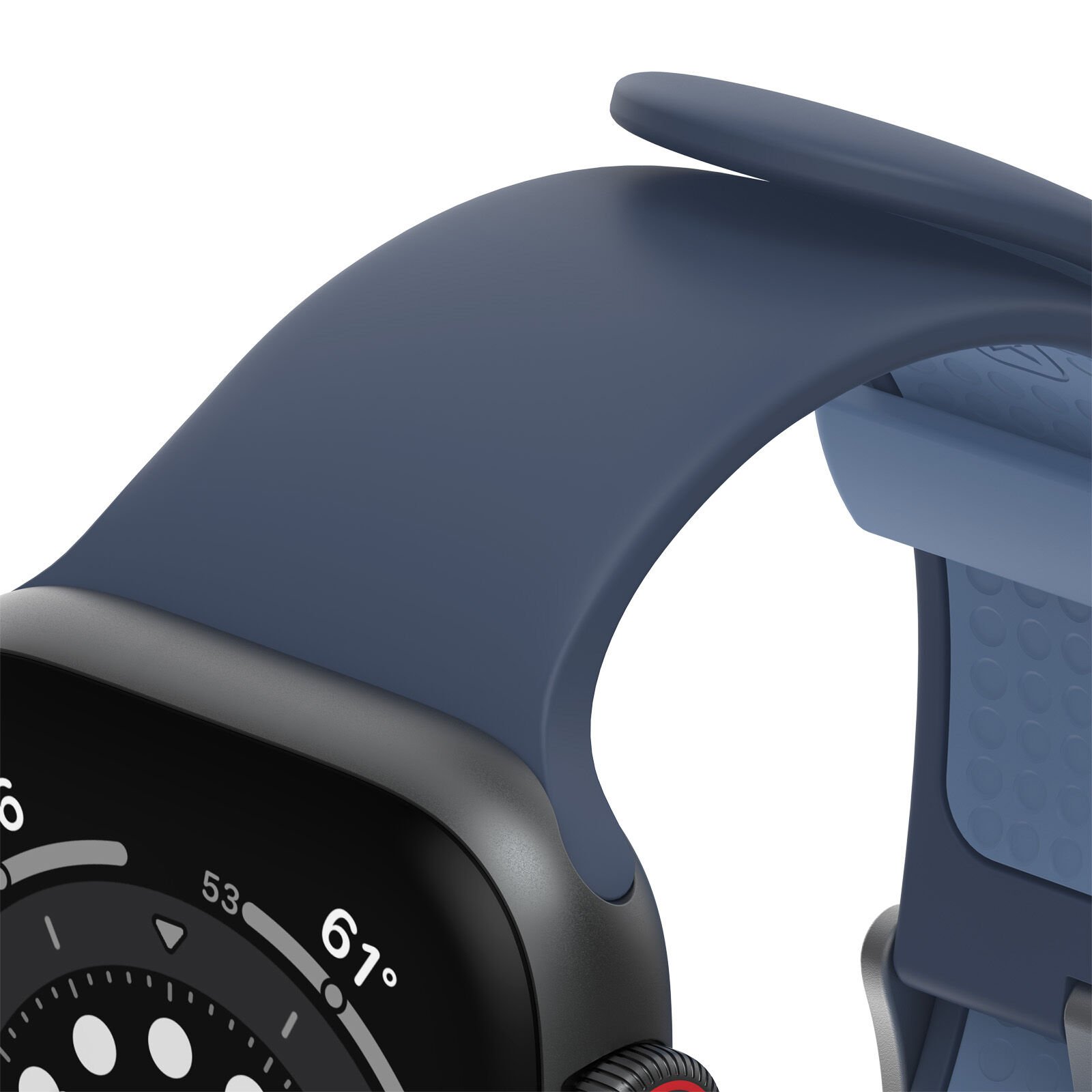 Bracelet pour Apple Watch 45mm Series 9, Blue Jeans