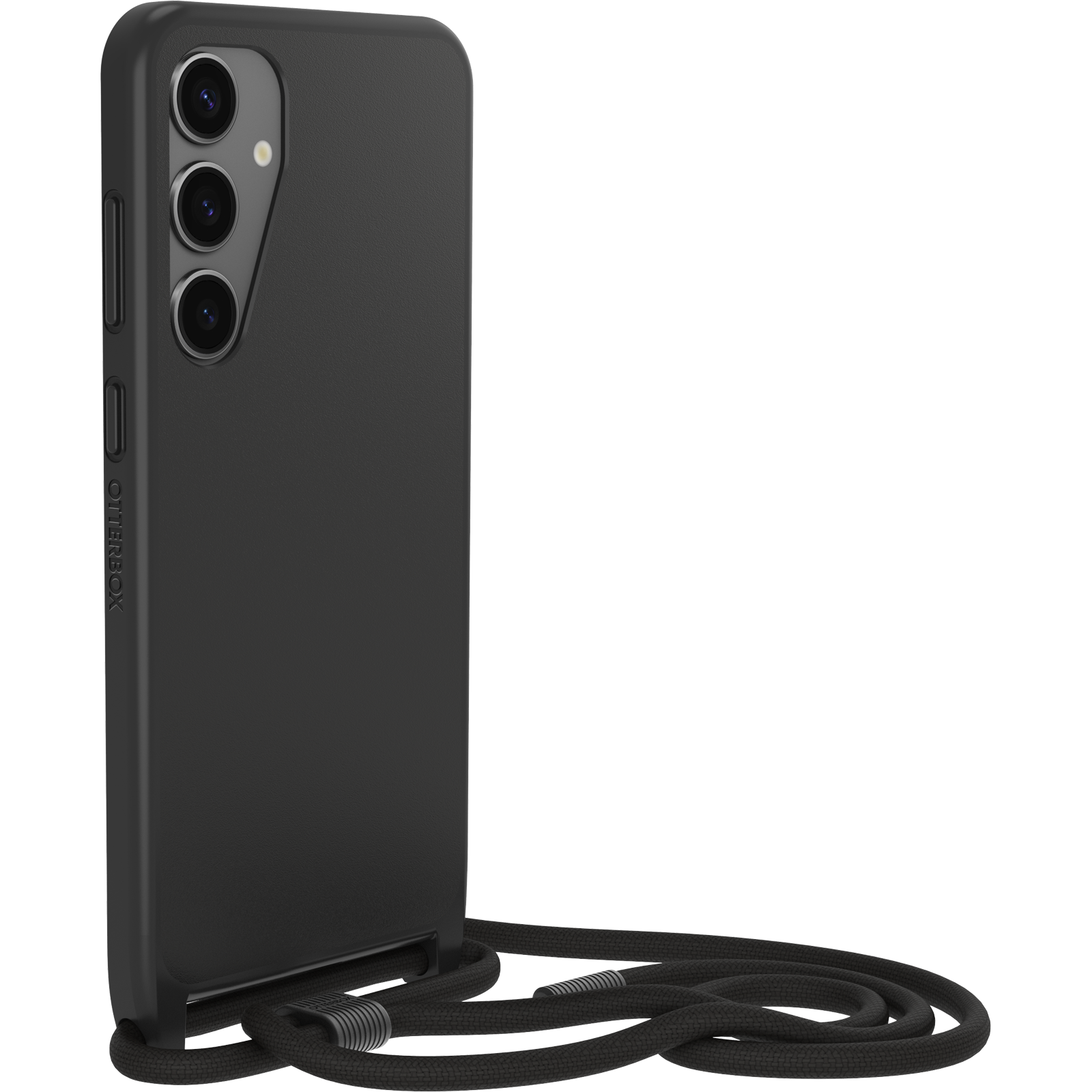 Coque React Necklace Samsung Galaxy S24 Plus, noir