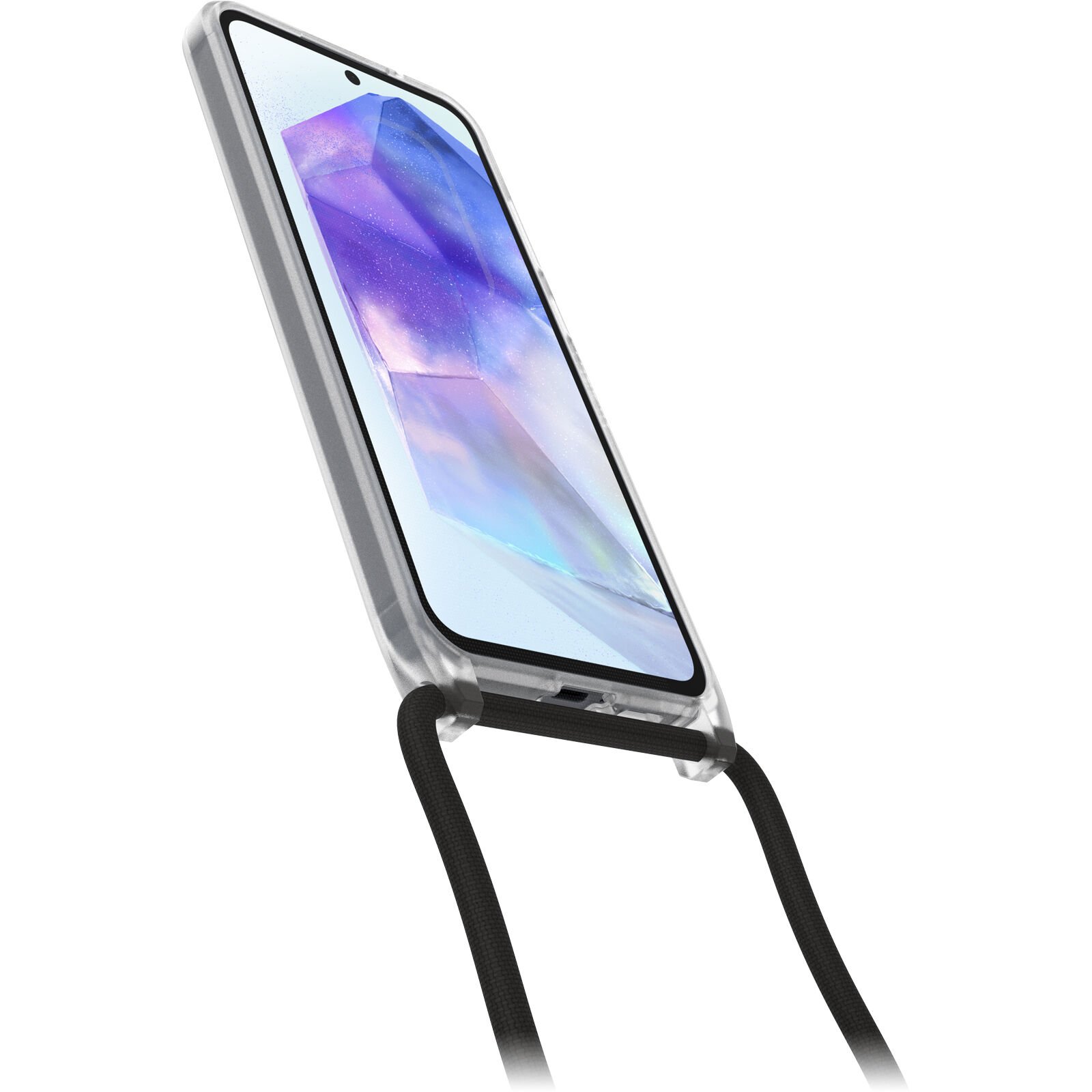 Coque React Necklace Samsung Galaxy A55, Clear