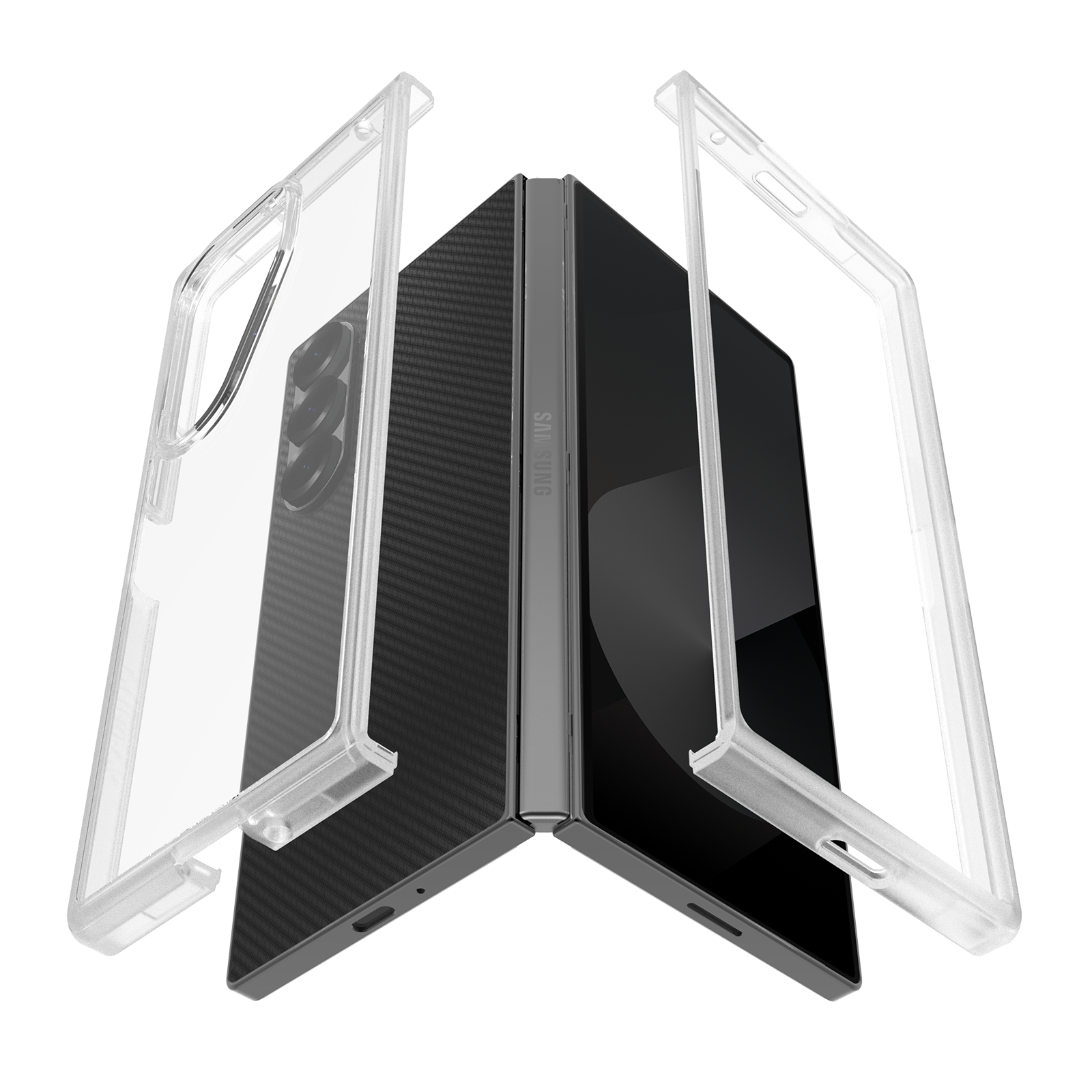 Coque Thin Flex Samsung Galaxy Fold 6, Clear