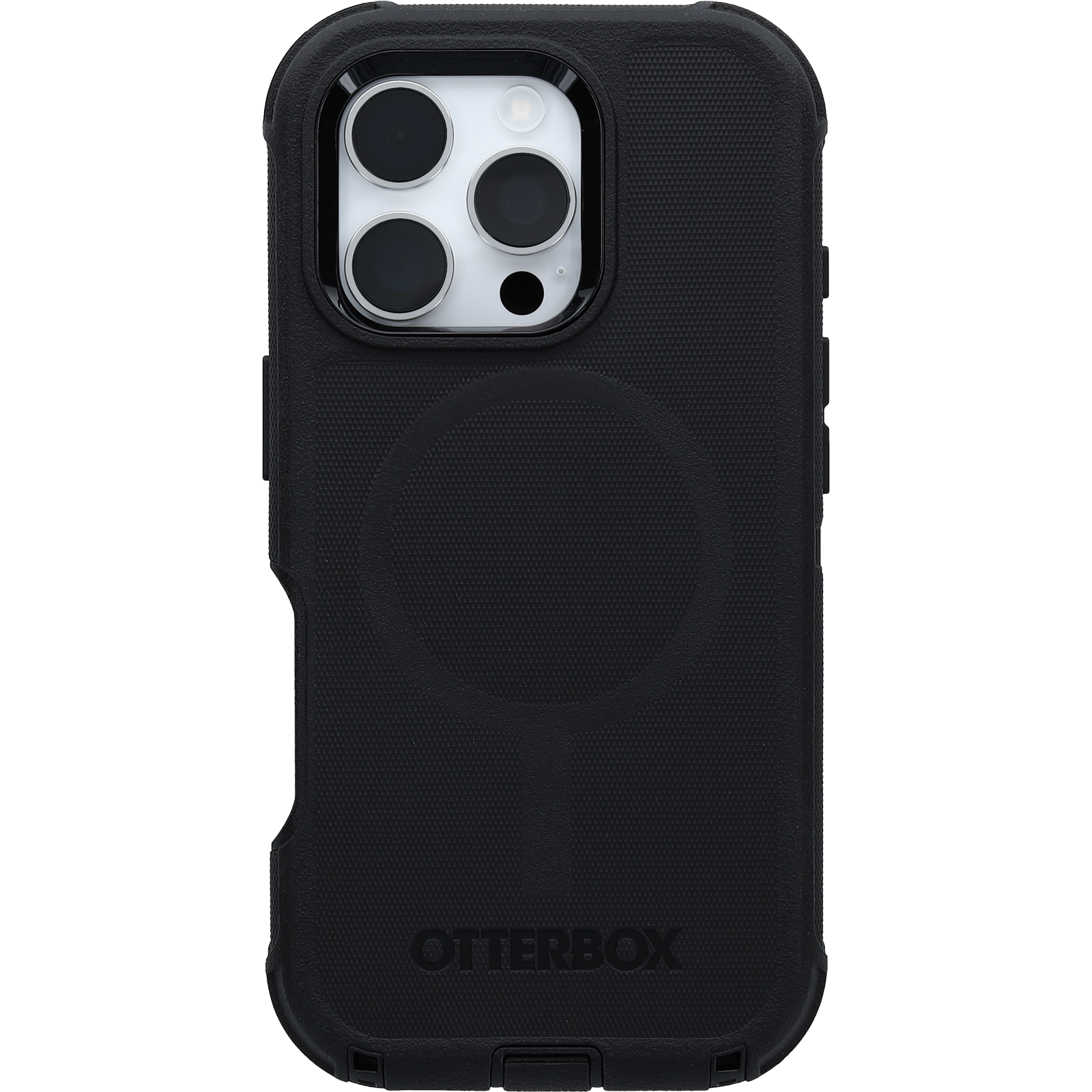 Coque MagSafe Defender iPhone 16 Pro, noir