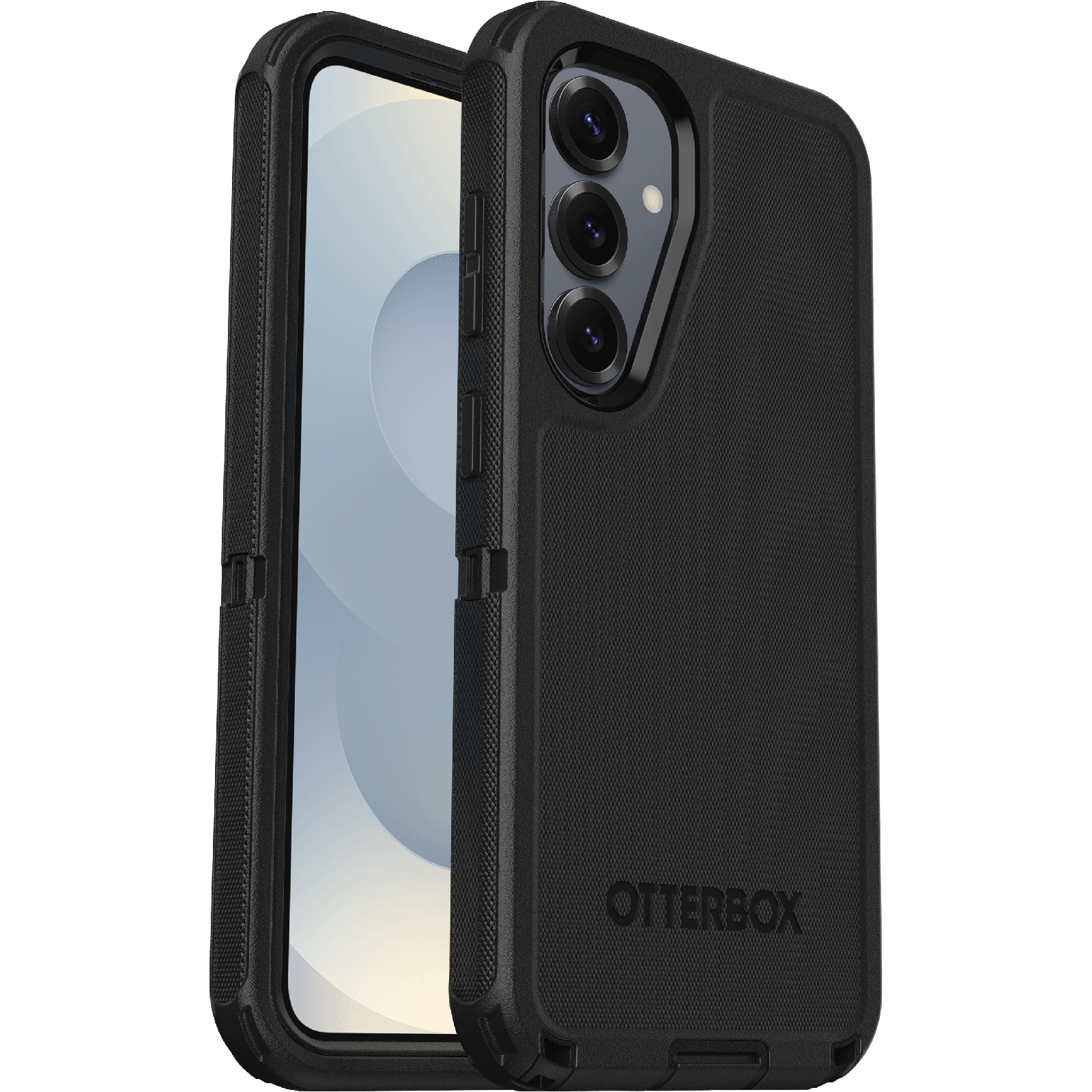 Coque Defender Samsung Galaxy S25, noir