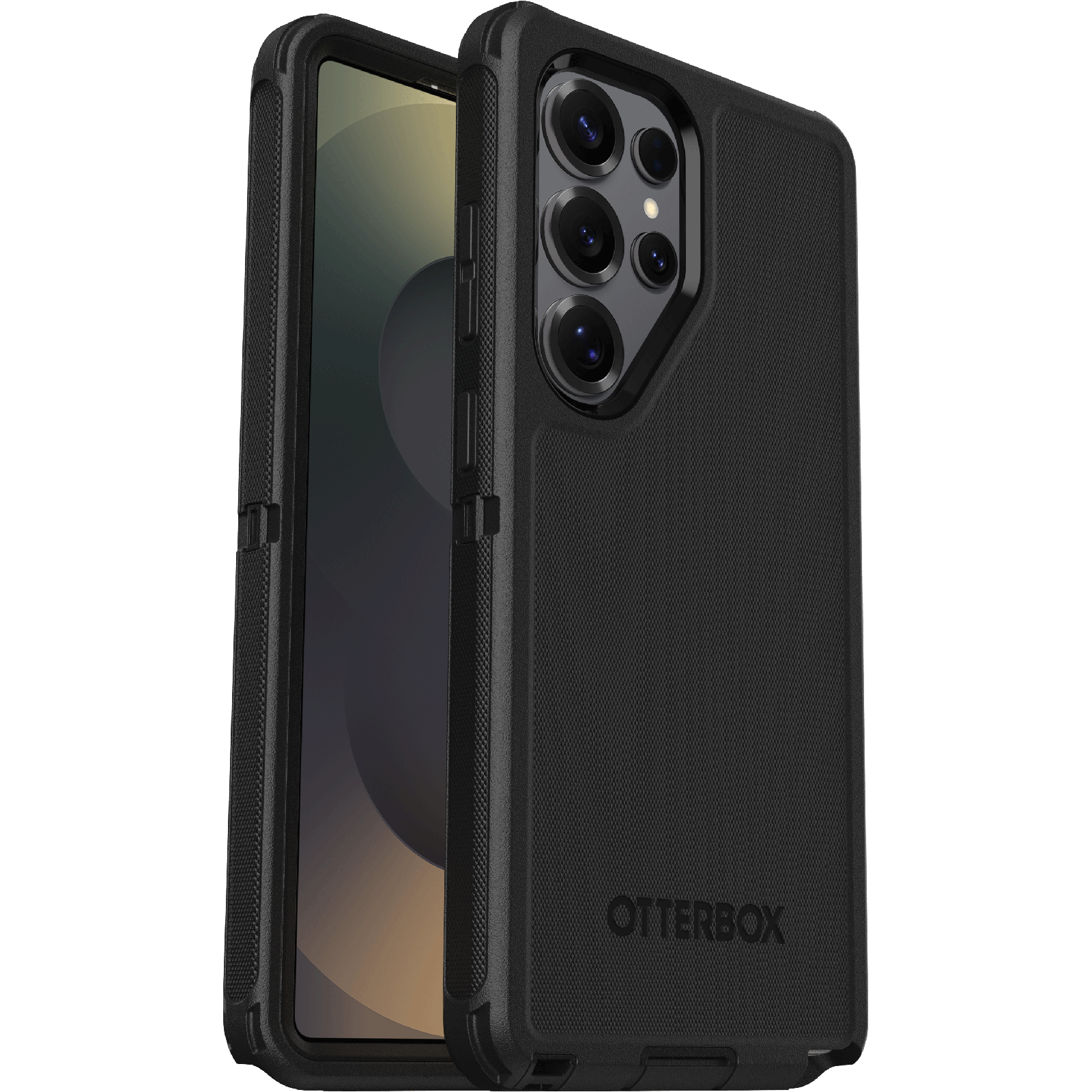 Coque Defender Samsung Galaxy S25 Ultra, noir