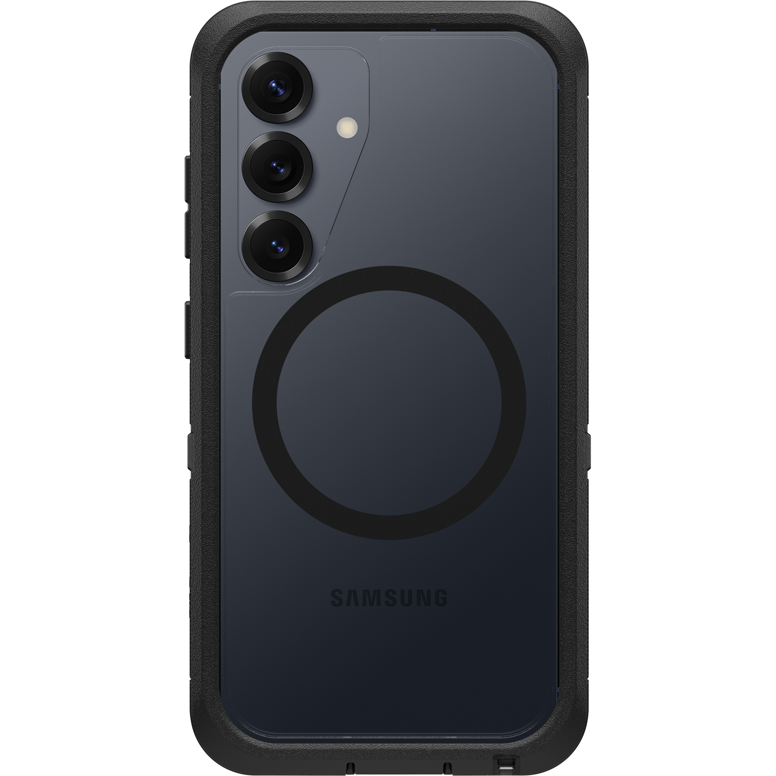 Coque Defender XT Samsung Galaxy S25, Clear/Black