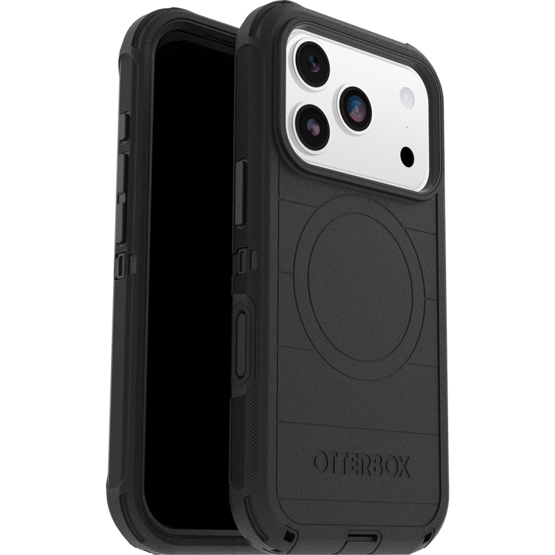 Coque MagSafe Defender iPhone 17 Pro, noir