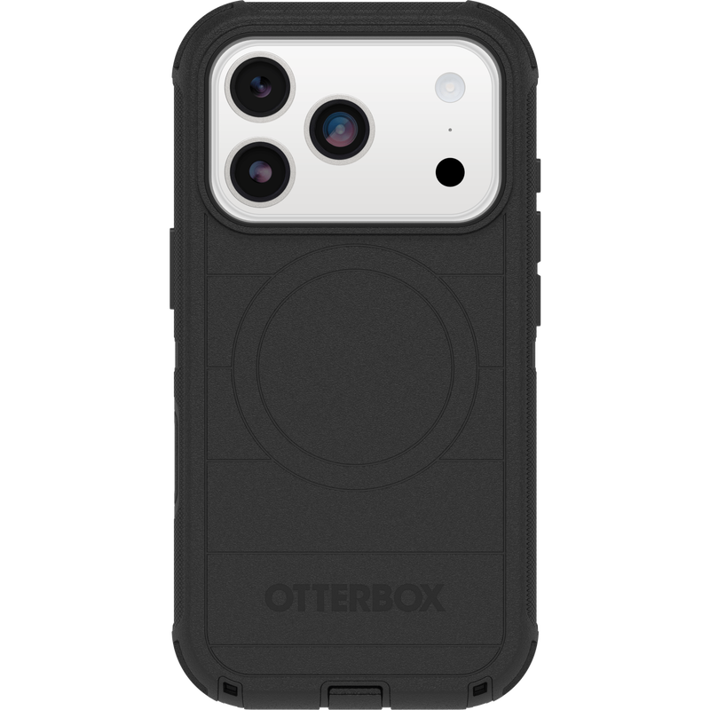 Coque MagSafe Defender iPhone 17 Pro, noir