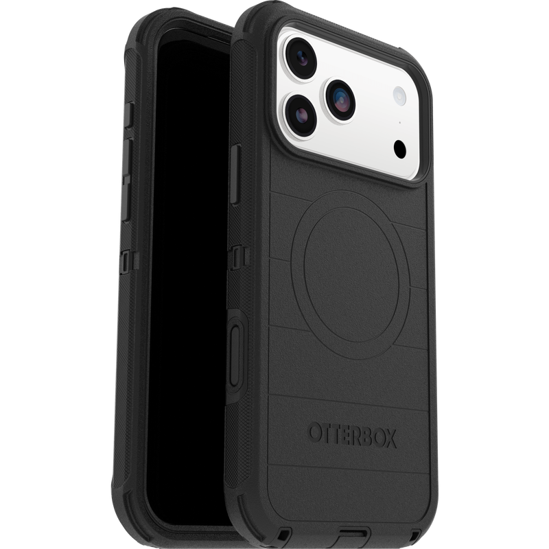 Coque MagSafe Defender iPhone 17 Pro Max, noir