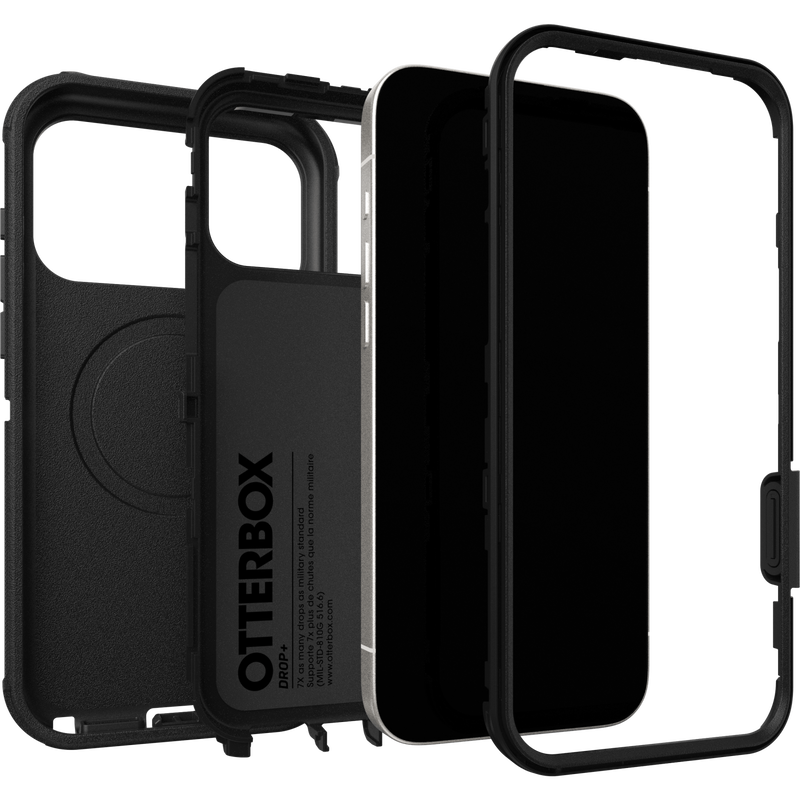 Coque MagSafe Defender iPhone 17 Pro Max, noir