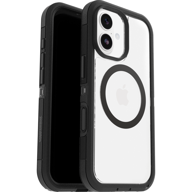 Coque Defender XT iPhone 17, Noir  / transparent