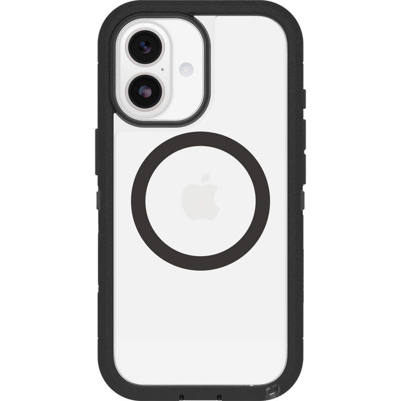 Coque Defender XT iPhone 17, Noir  / transparent