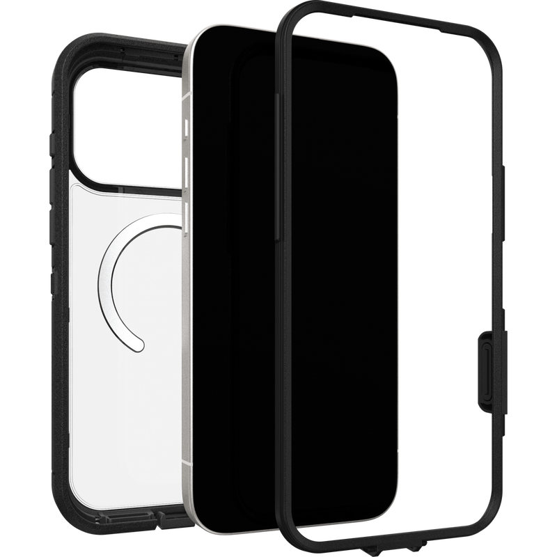 Coque Defender XT iPhone 17 Pro Max, Noir  / transparent