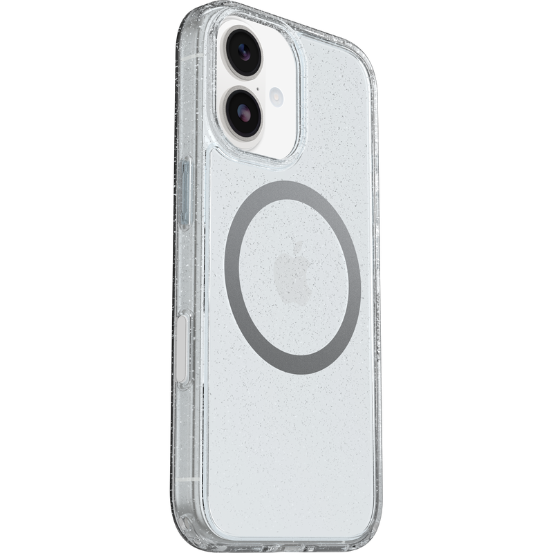 Coque Symmetry Plus MagSafe iPhone 17, Glitter Clear