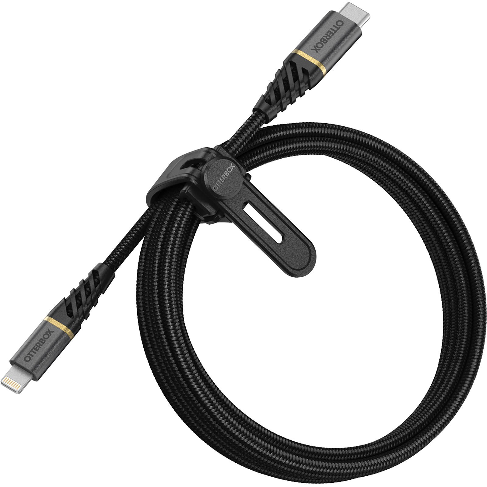 USB-C vers Lightning Câble 2 mètres Premium Fast Charge, noir